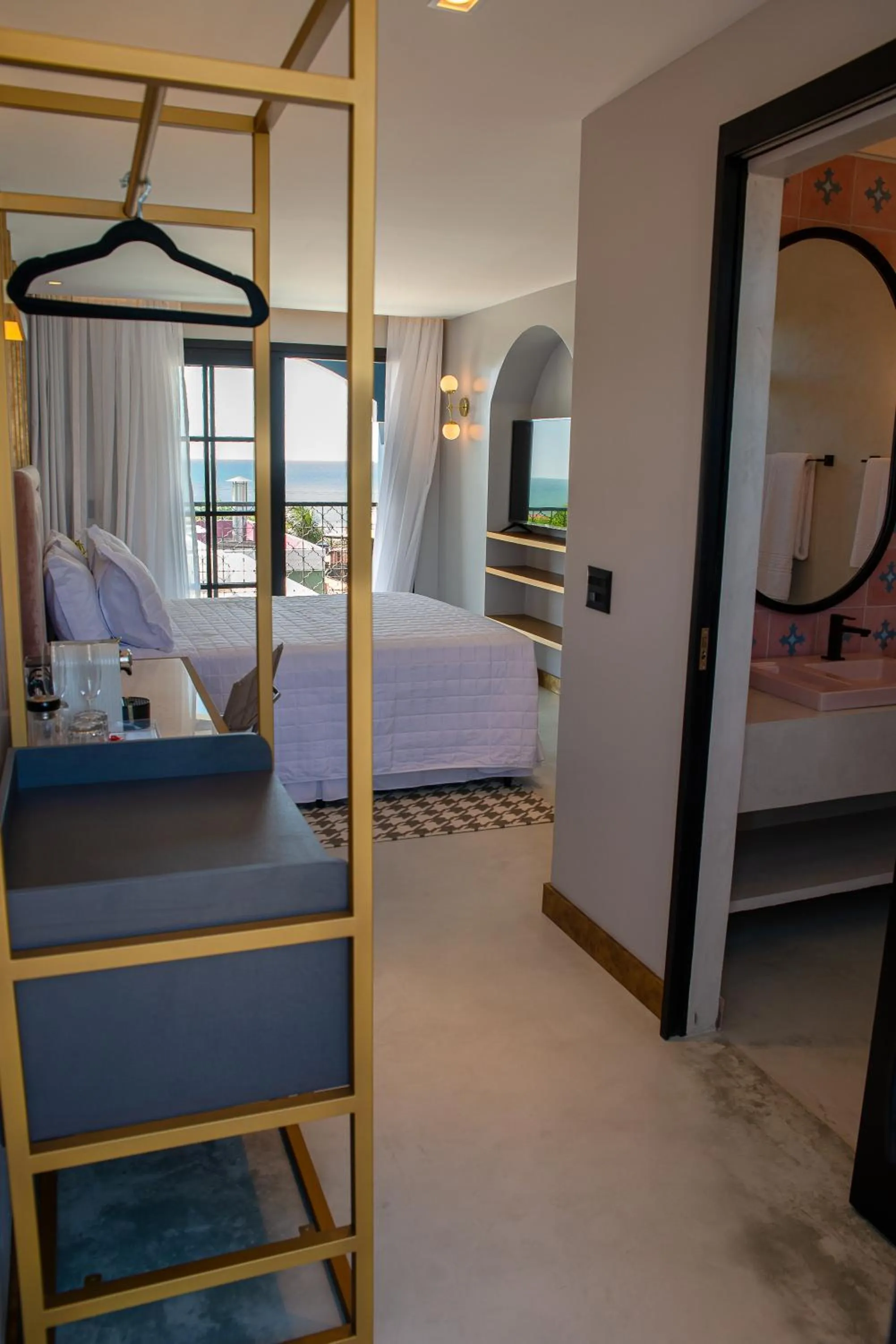 Bed in Exótica Boutique Hotel