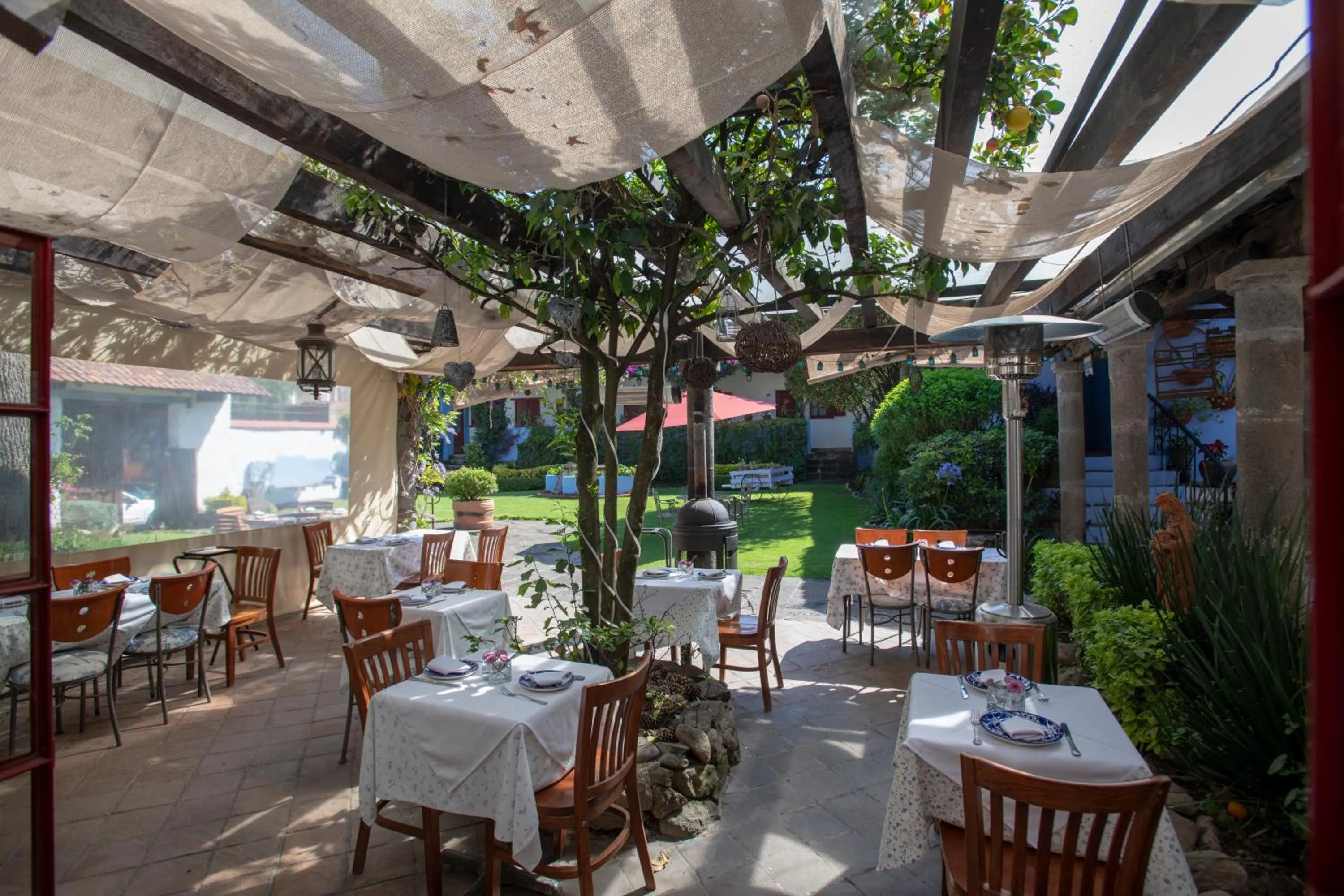 Restaurant/places to eat in La Casa Azul Huasca & Restaurante La Terraza