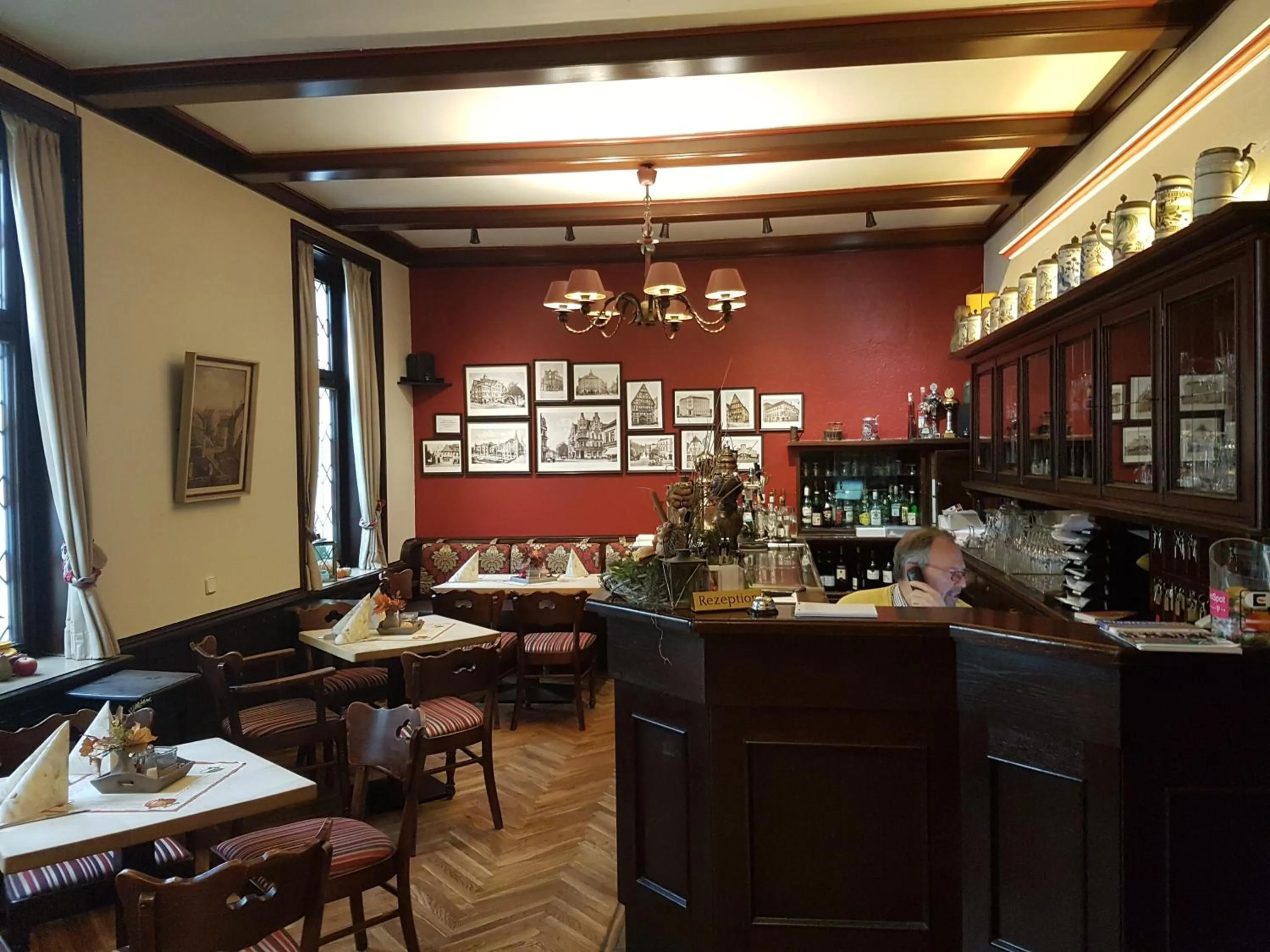 Lounge or bar, Restaurant/Places to Eat in Hotel Klute