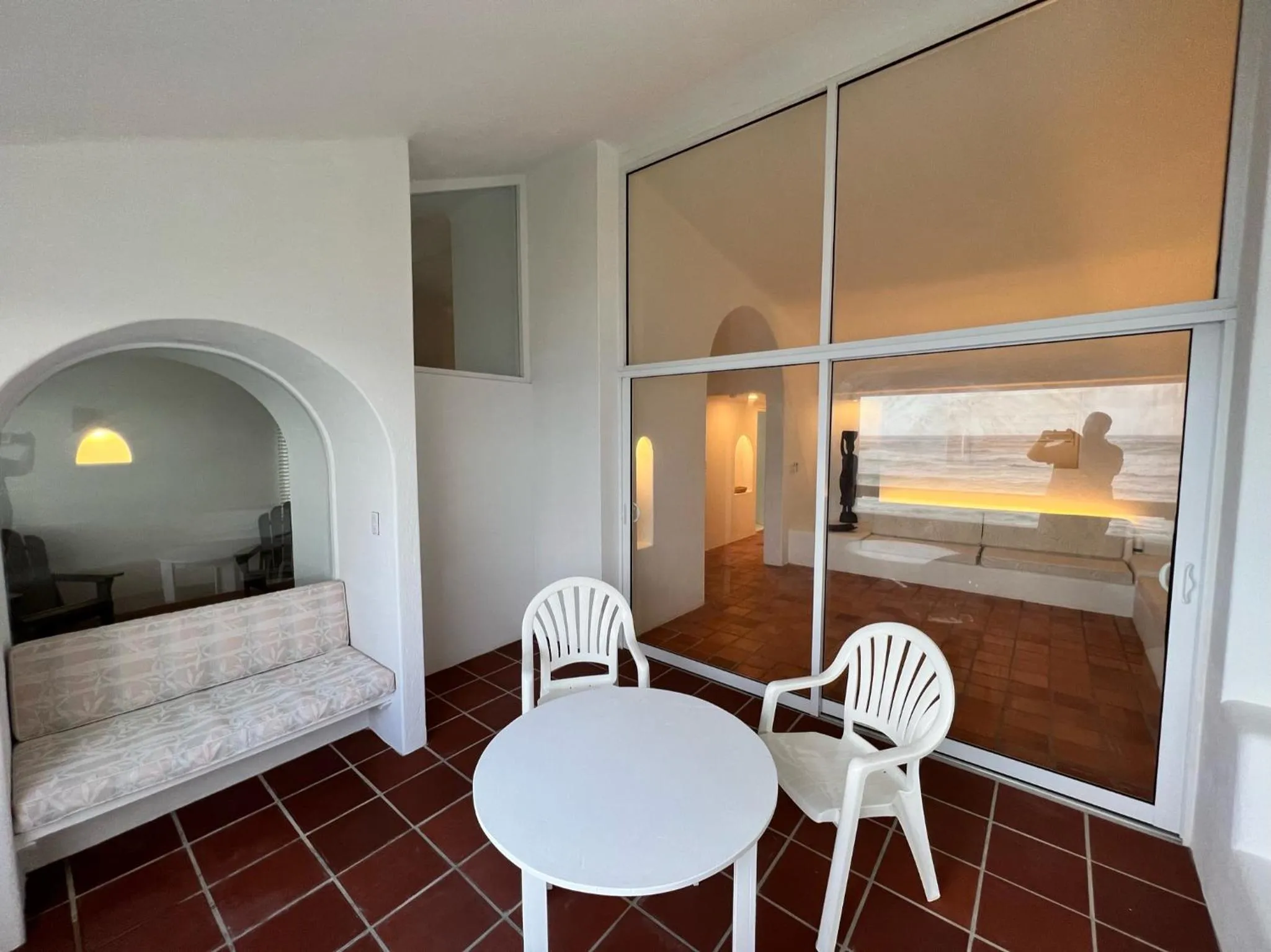 Patio in OceanBlue Resort