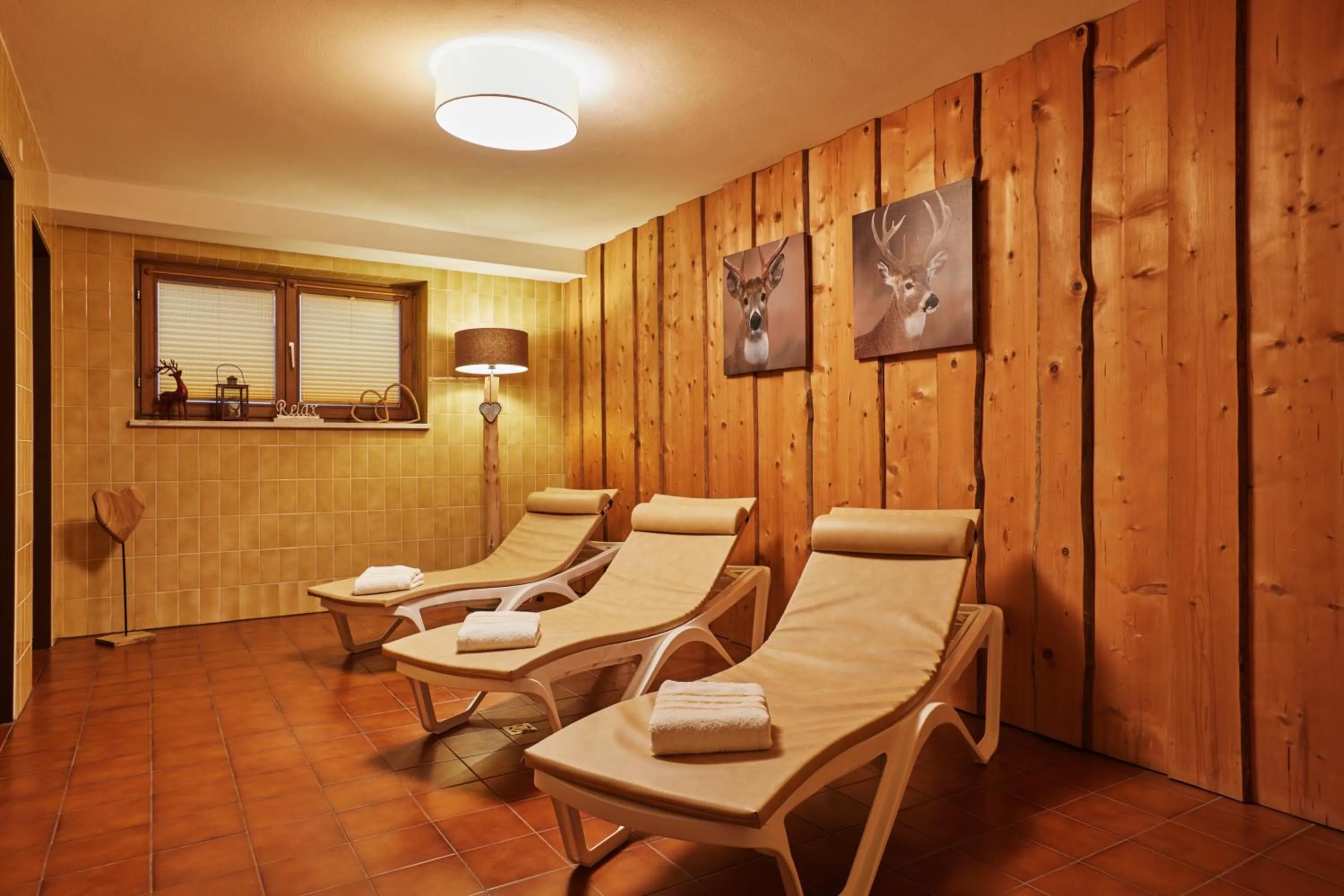 Sauna in Hotel Garni Zugspitz