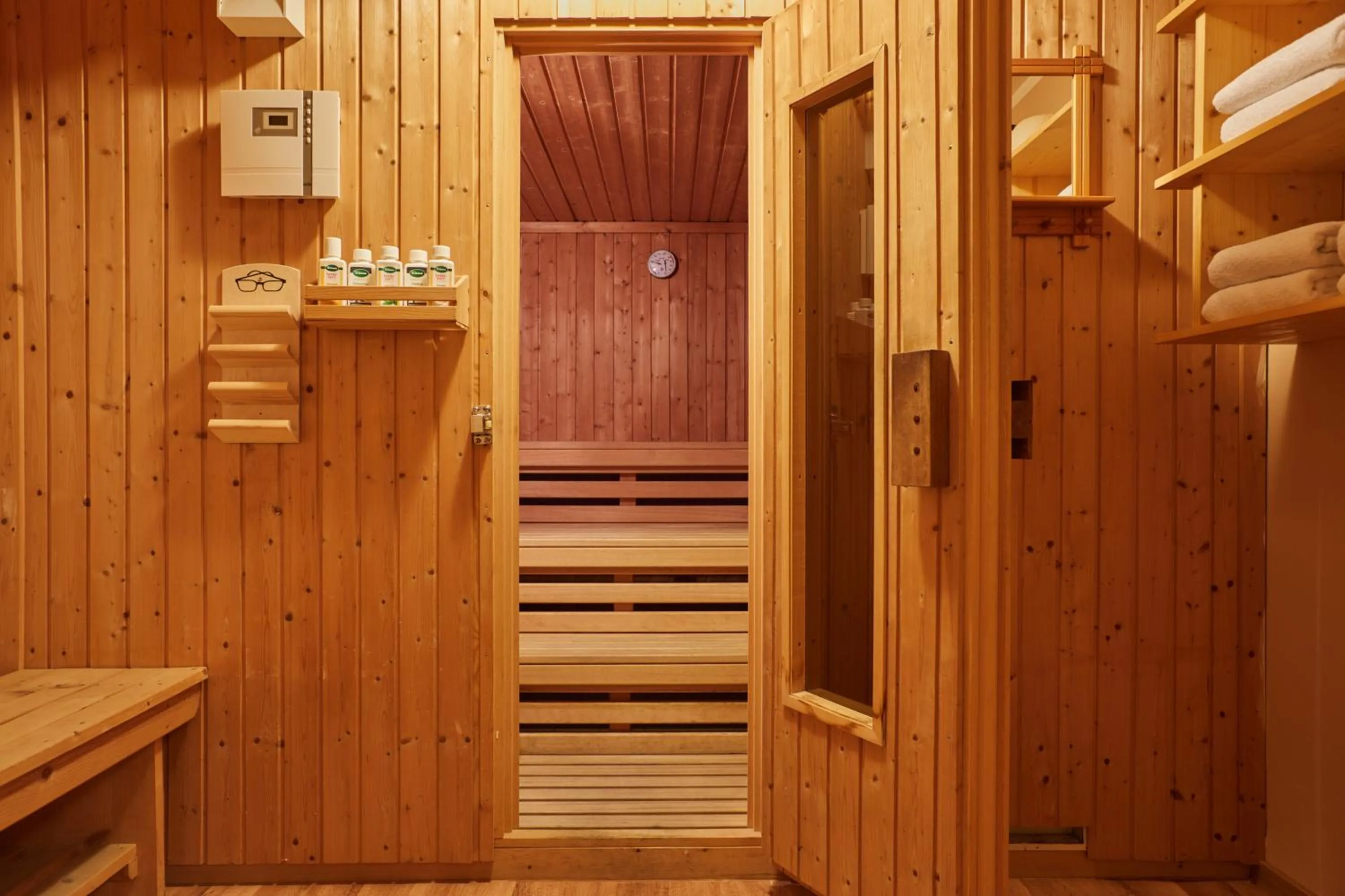 Sauna in Hotel Garni Zugspitz