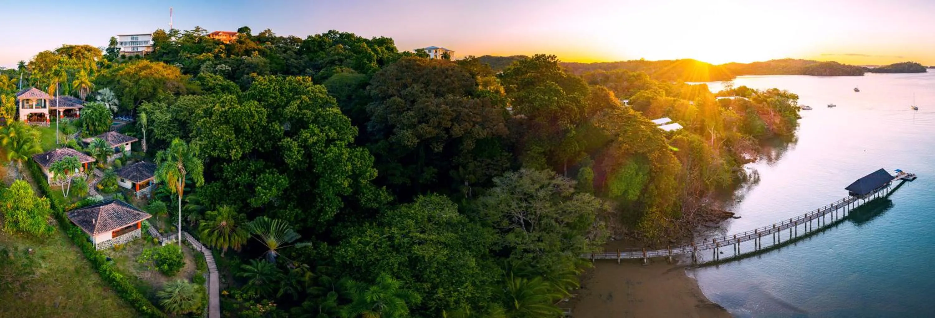 Bird's eye view in Seagull Cove Resort