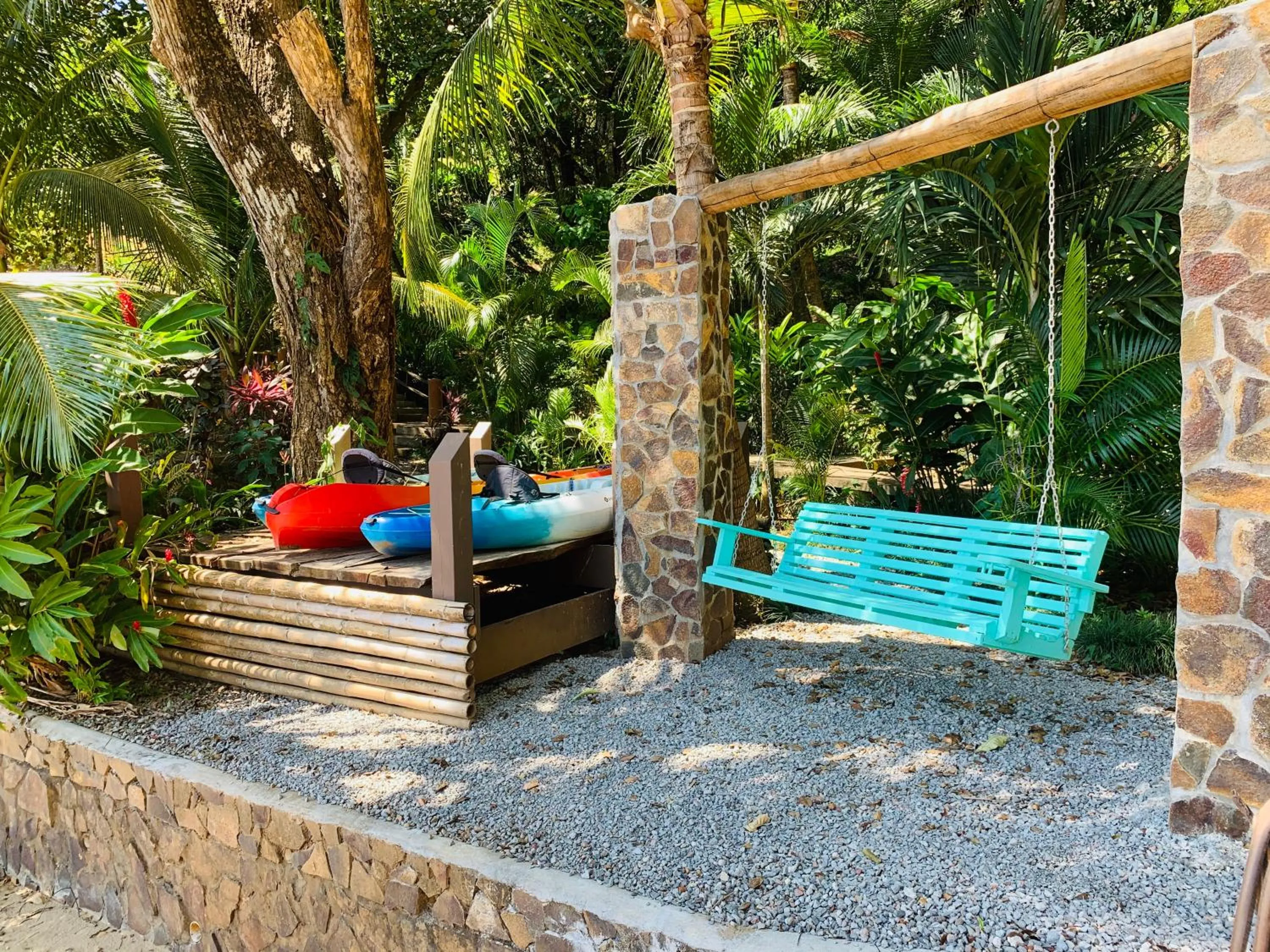 Patio in Seagull Cove Resort