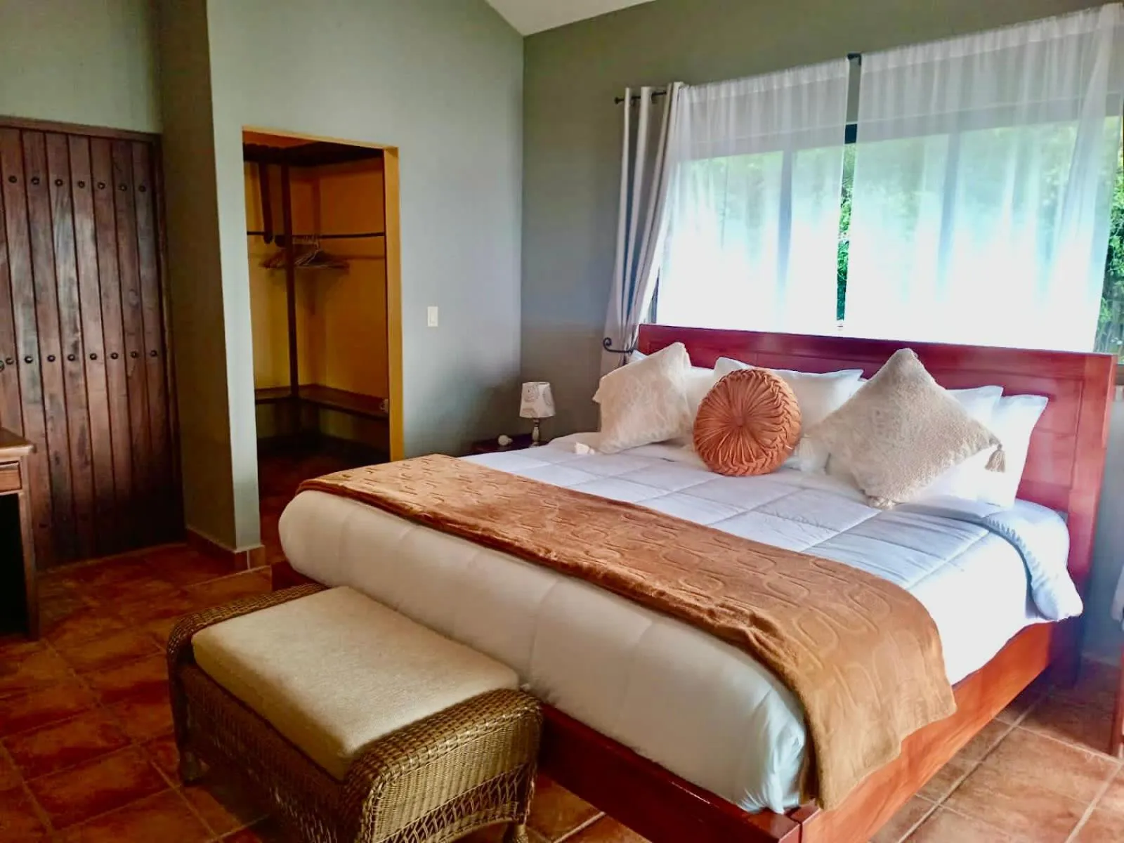 Bed in Seagull Cove Resort