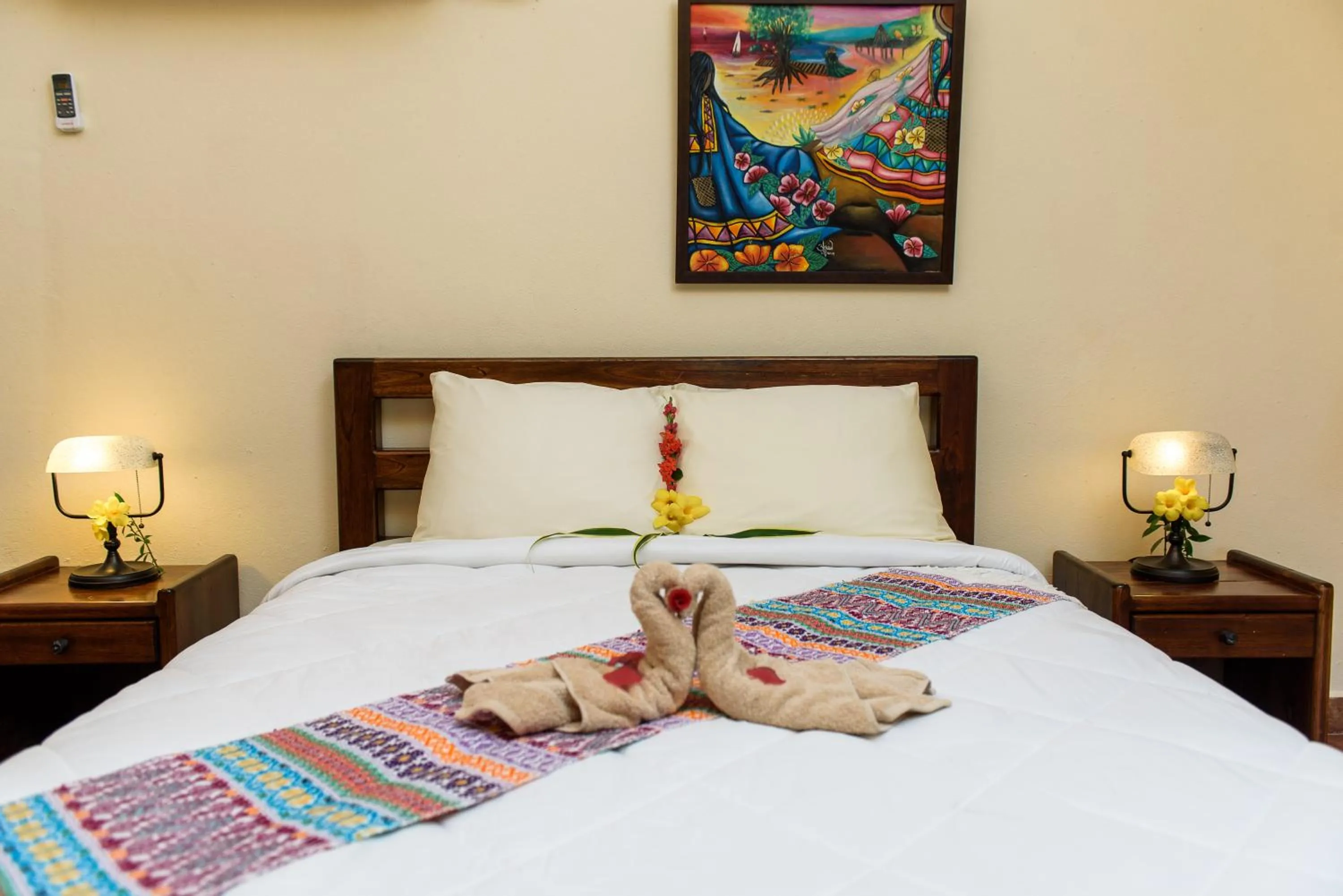 Bed in Seagull Cove Resort