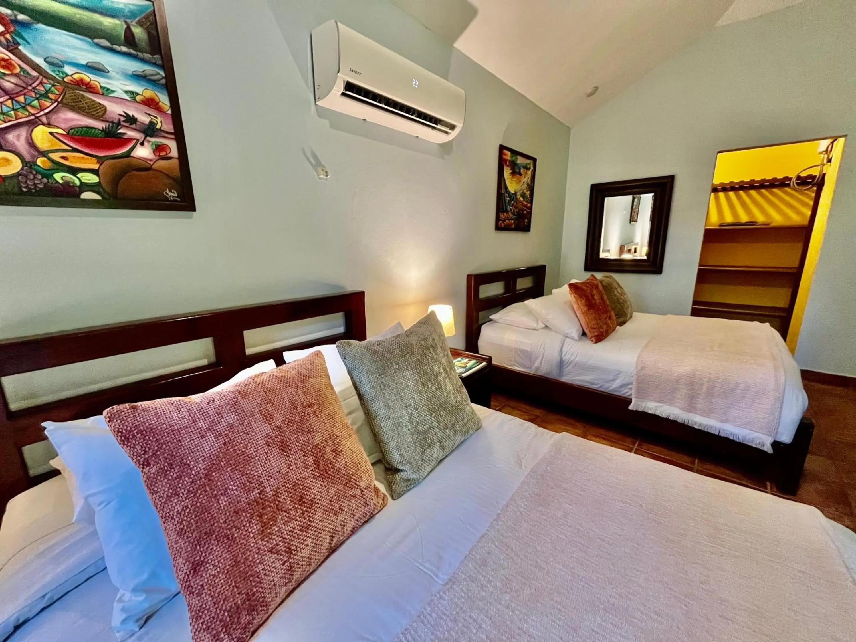 Bed in Seagull Cove Resort