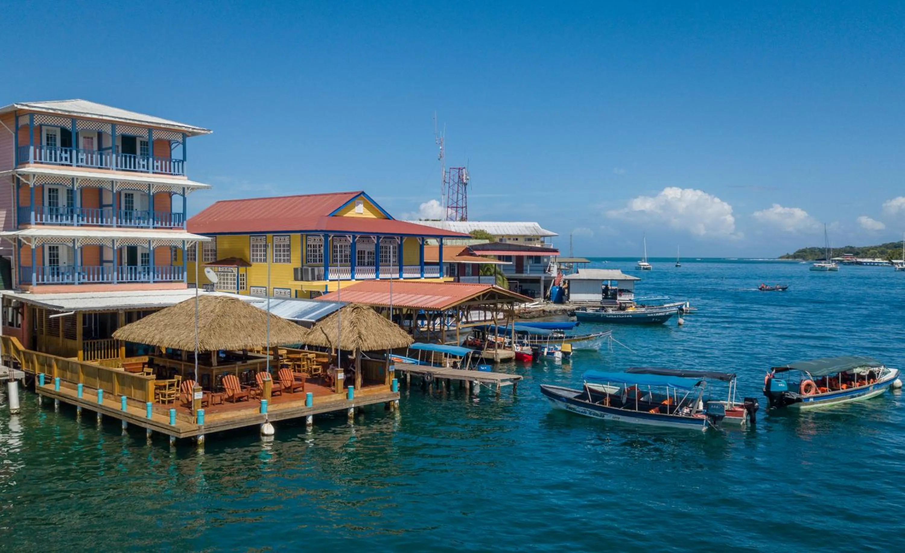 Property building in Hotel Bocas Town