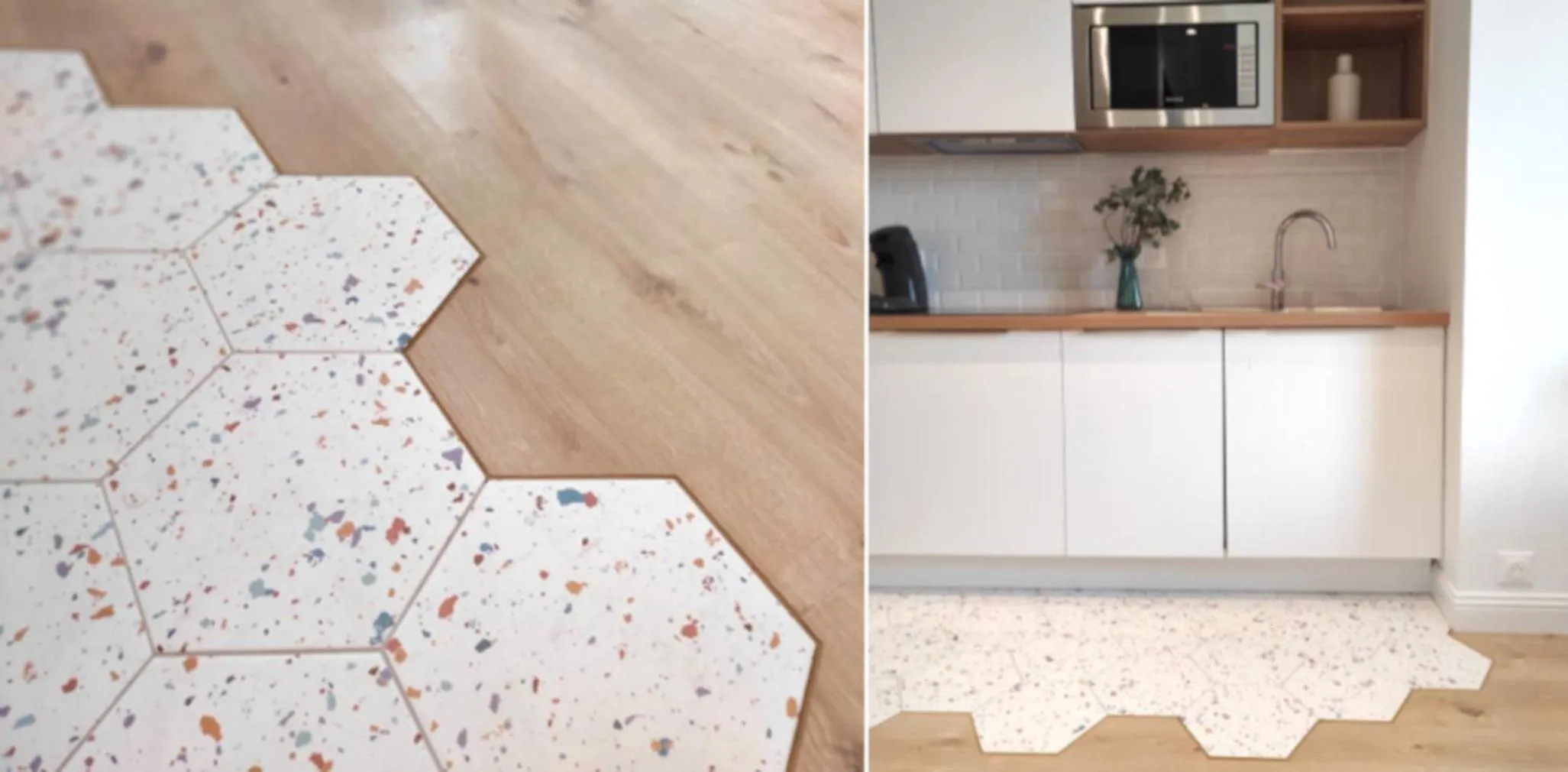 Kitchen or kitchenette in Appart hôtel & Spa La Villa du Port