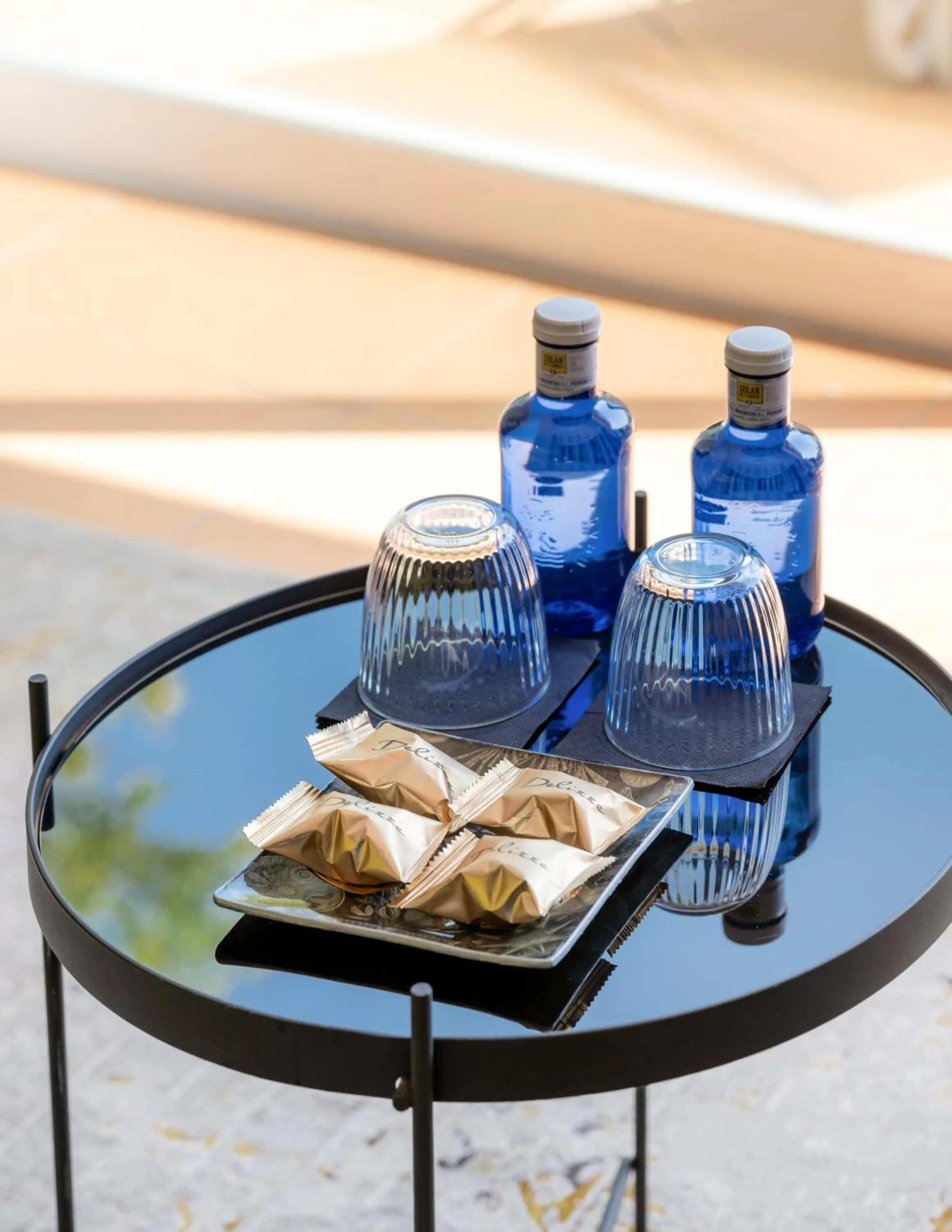 Decorative detail in Molo Luxury Suites Puerto Banus