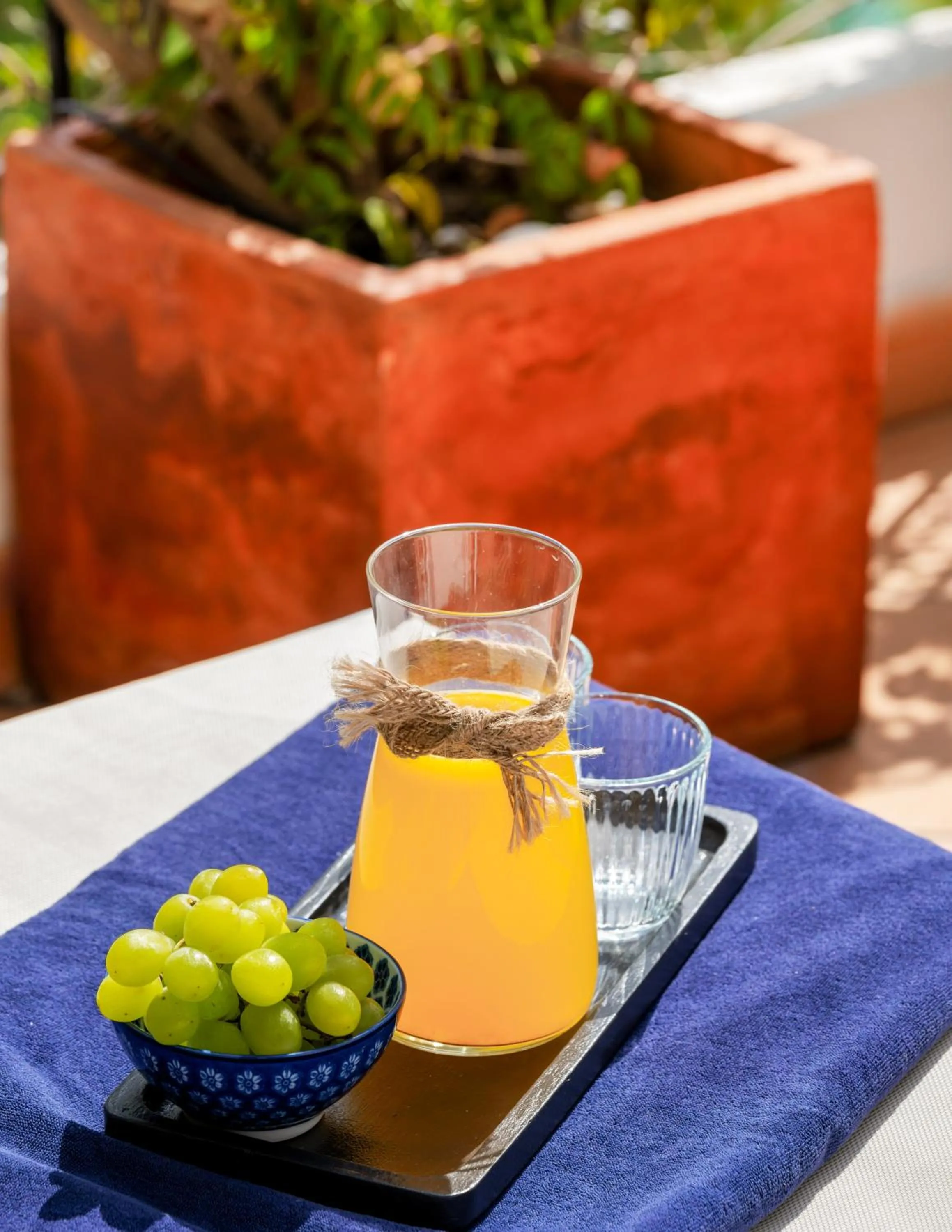 Decorative detail in Molo Luxury Suites Puerto Banus