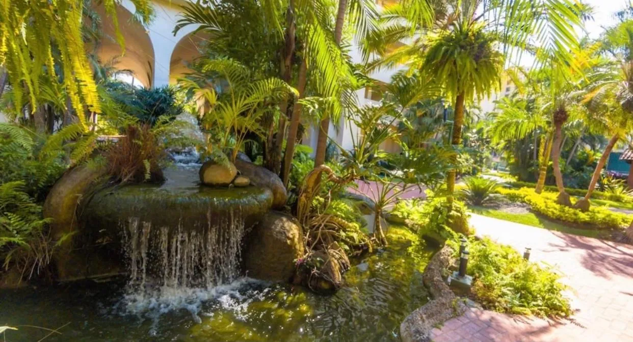 Garden in Velas Vallarta Condo