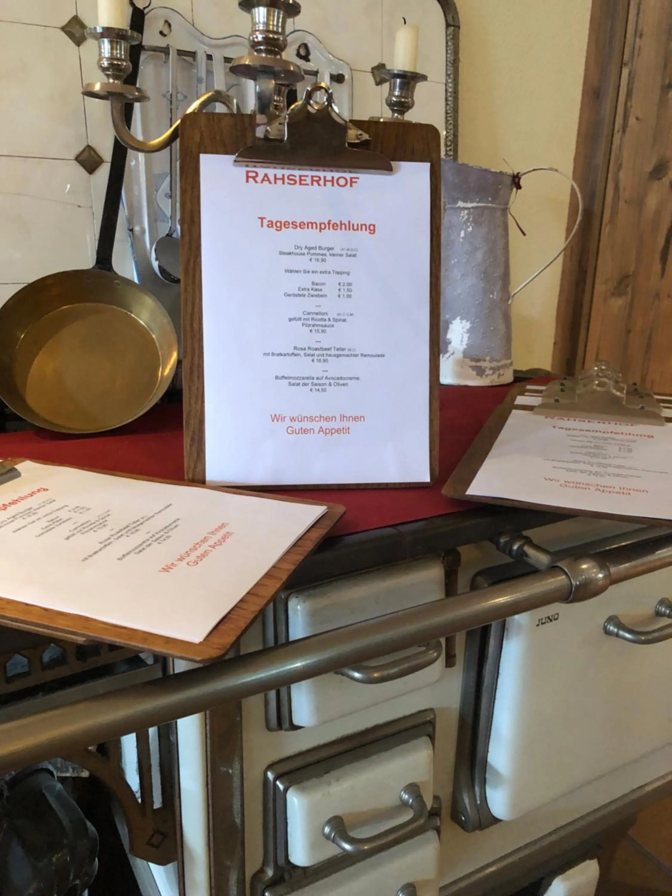 Restaurant/places to eat in Hotel Rahserhof