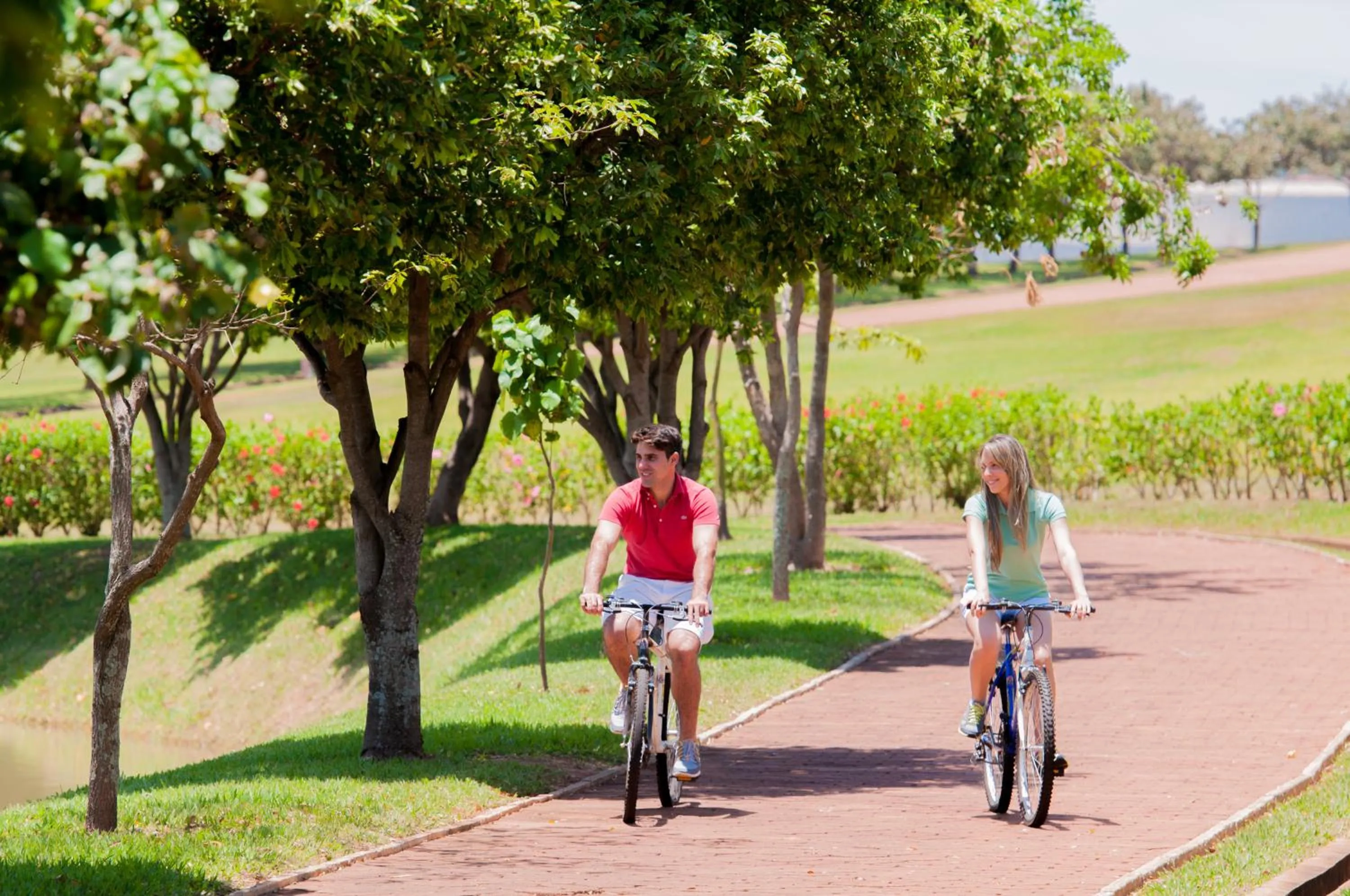 Cycling in Blue Tree Thermas de Lins Resort