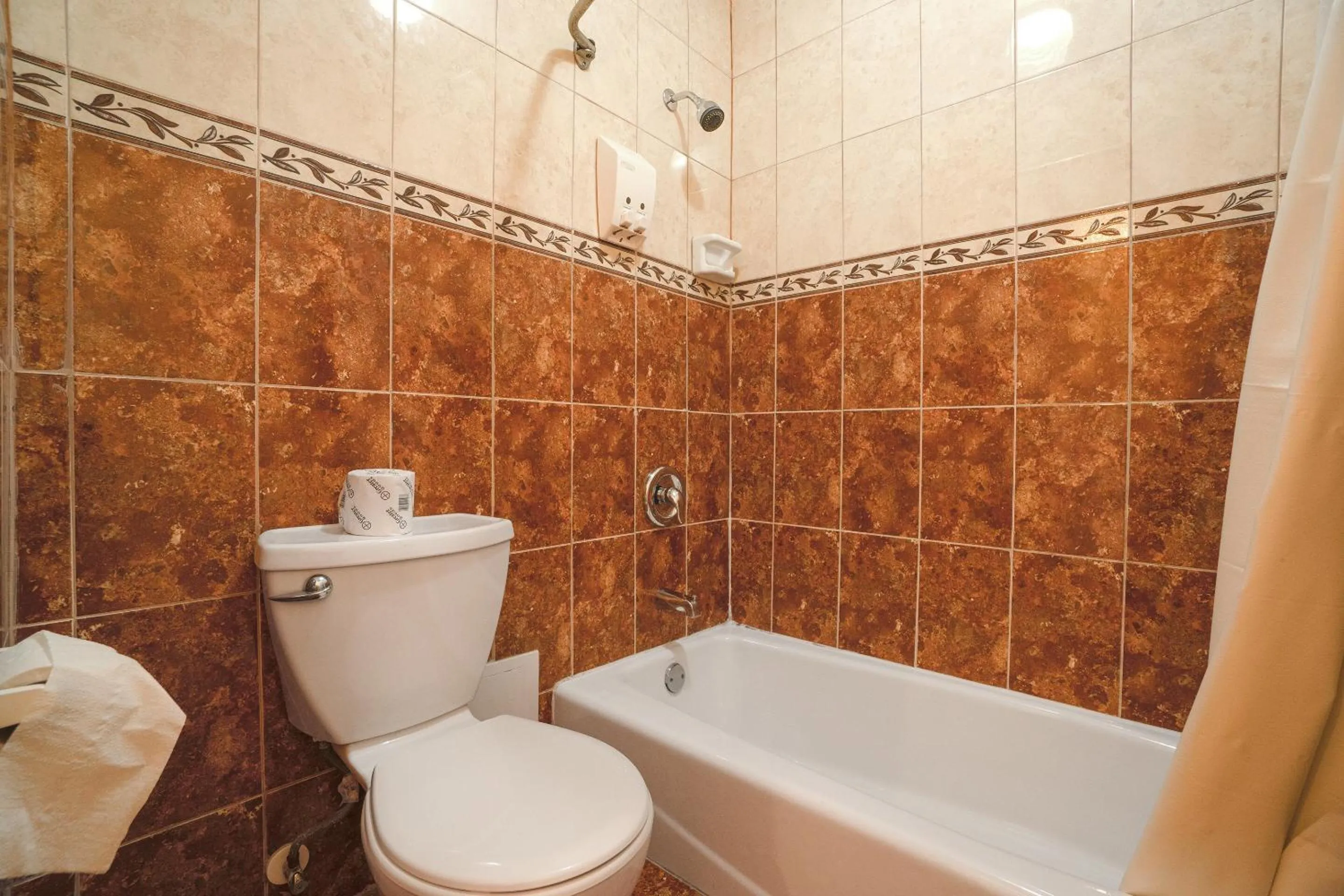 Bathroom in Vali Ho Motel By OYO Weslaco Mercedes