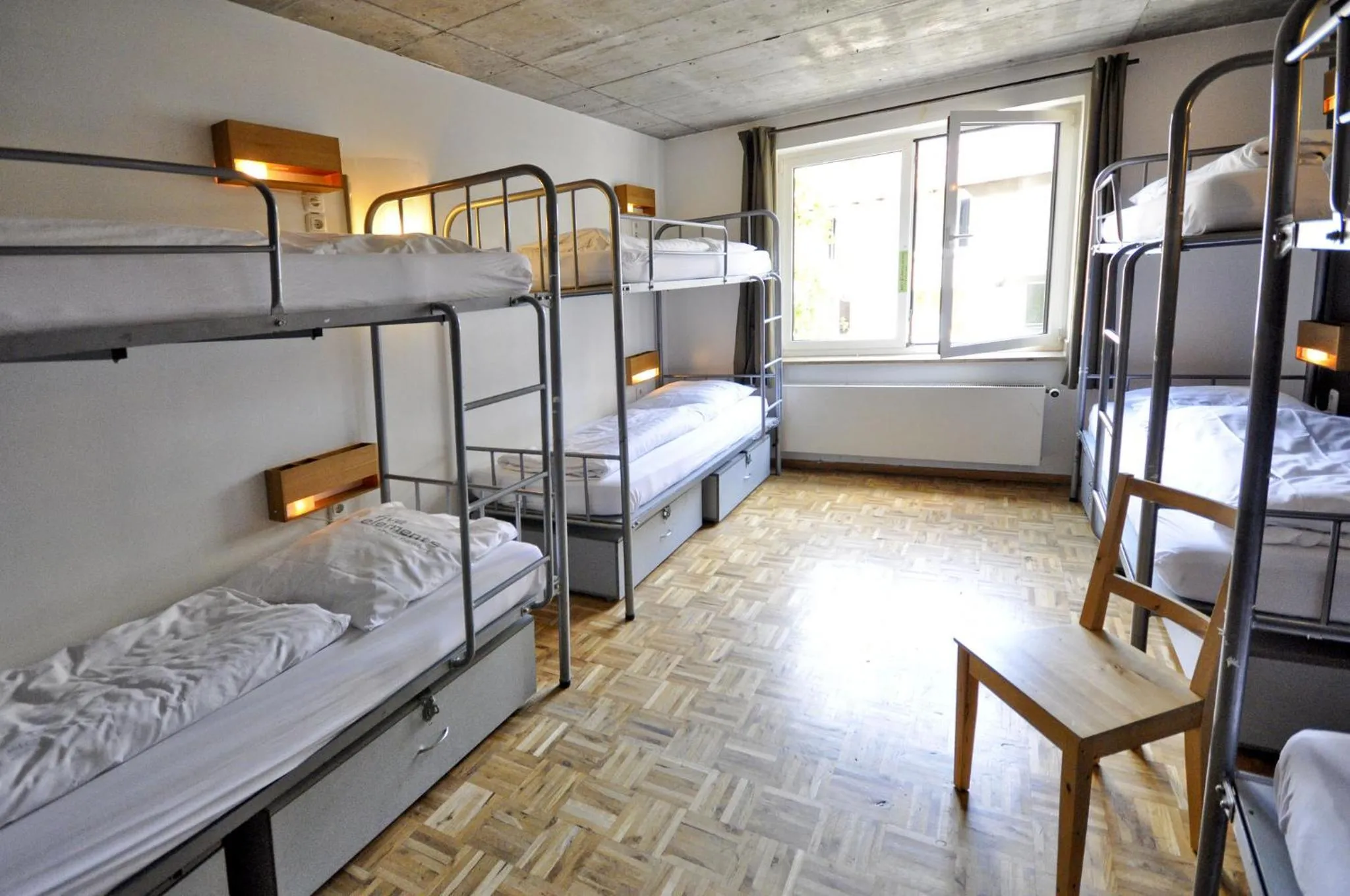 bunk bed, Bed in Five Elements Hostel and Capsules Frankfurt