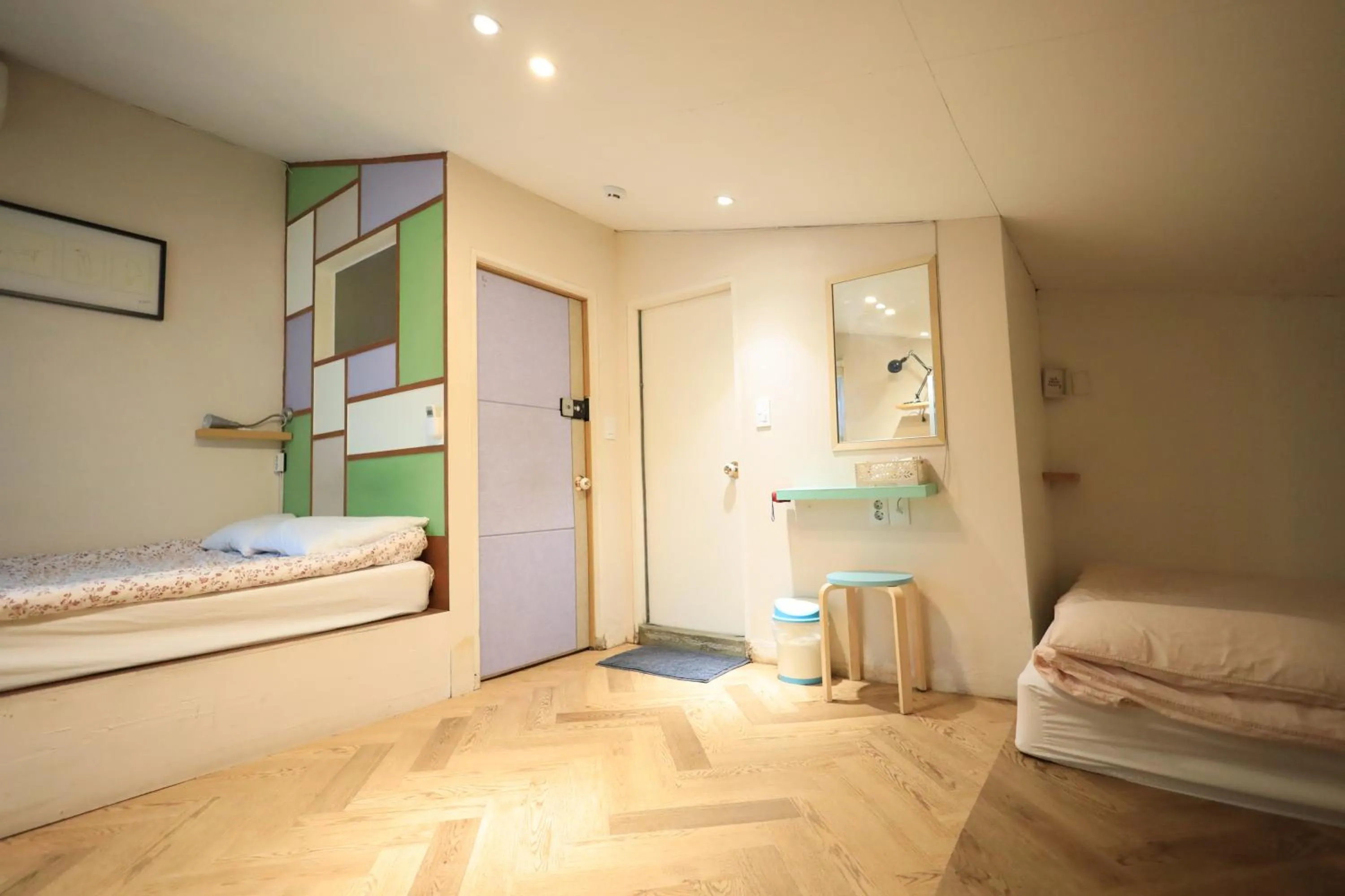 Bed in SISnBRO Guesthouse