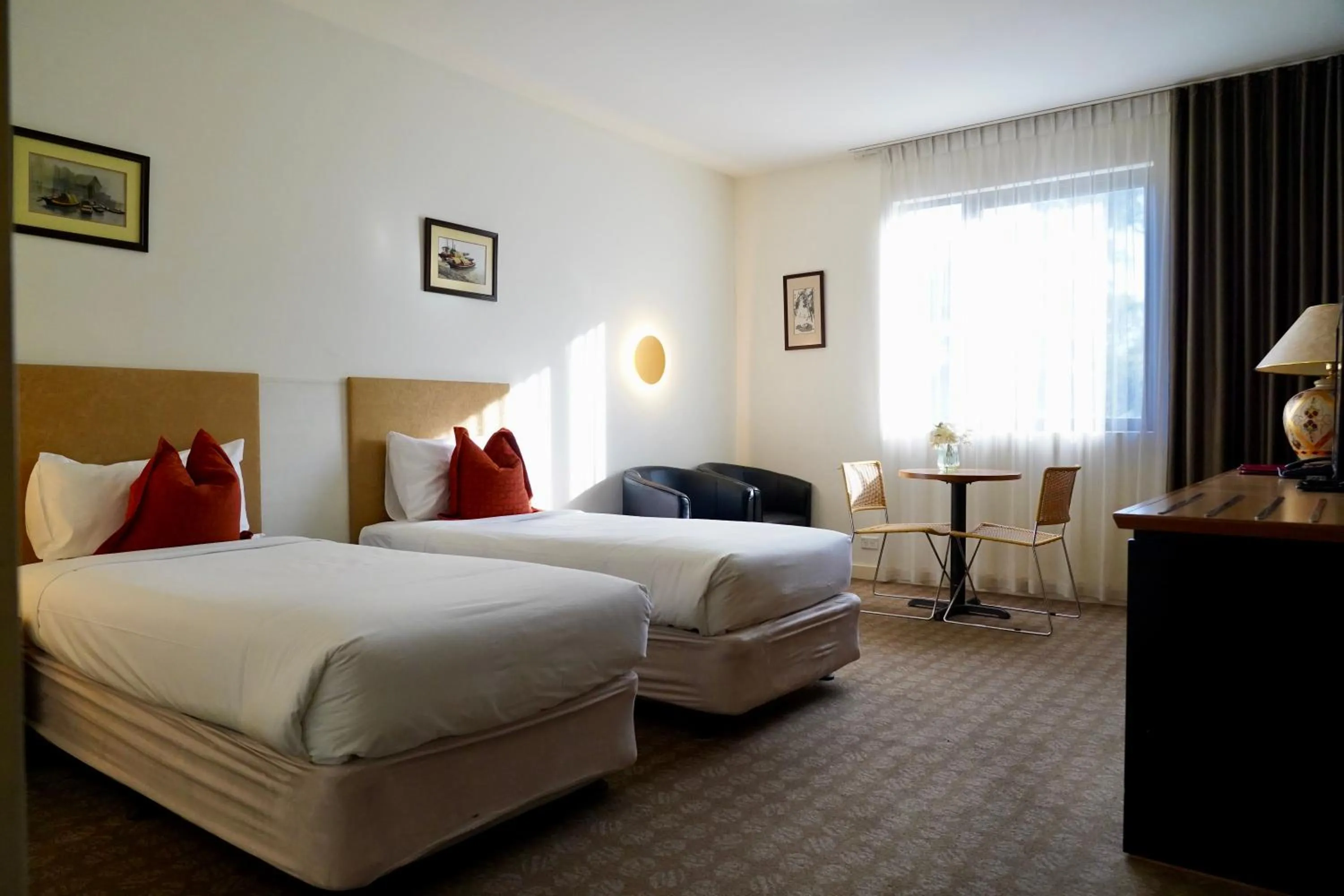 Bedroom, Bed in Golden Pebble Hotel