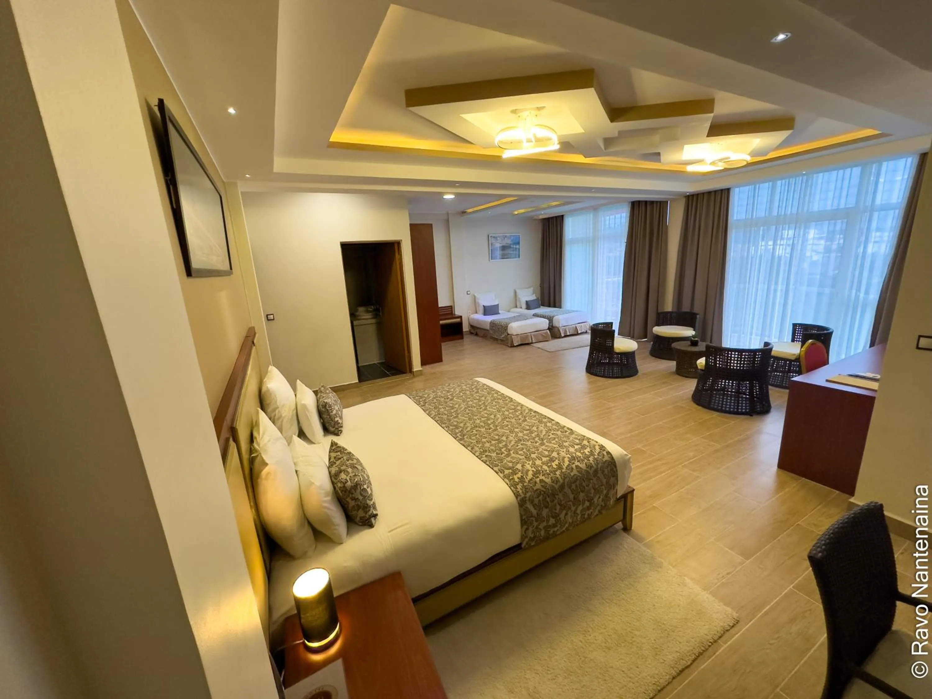 Bed in Hôtel MENABE'L