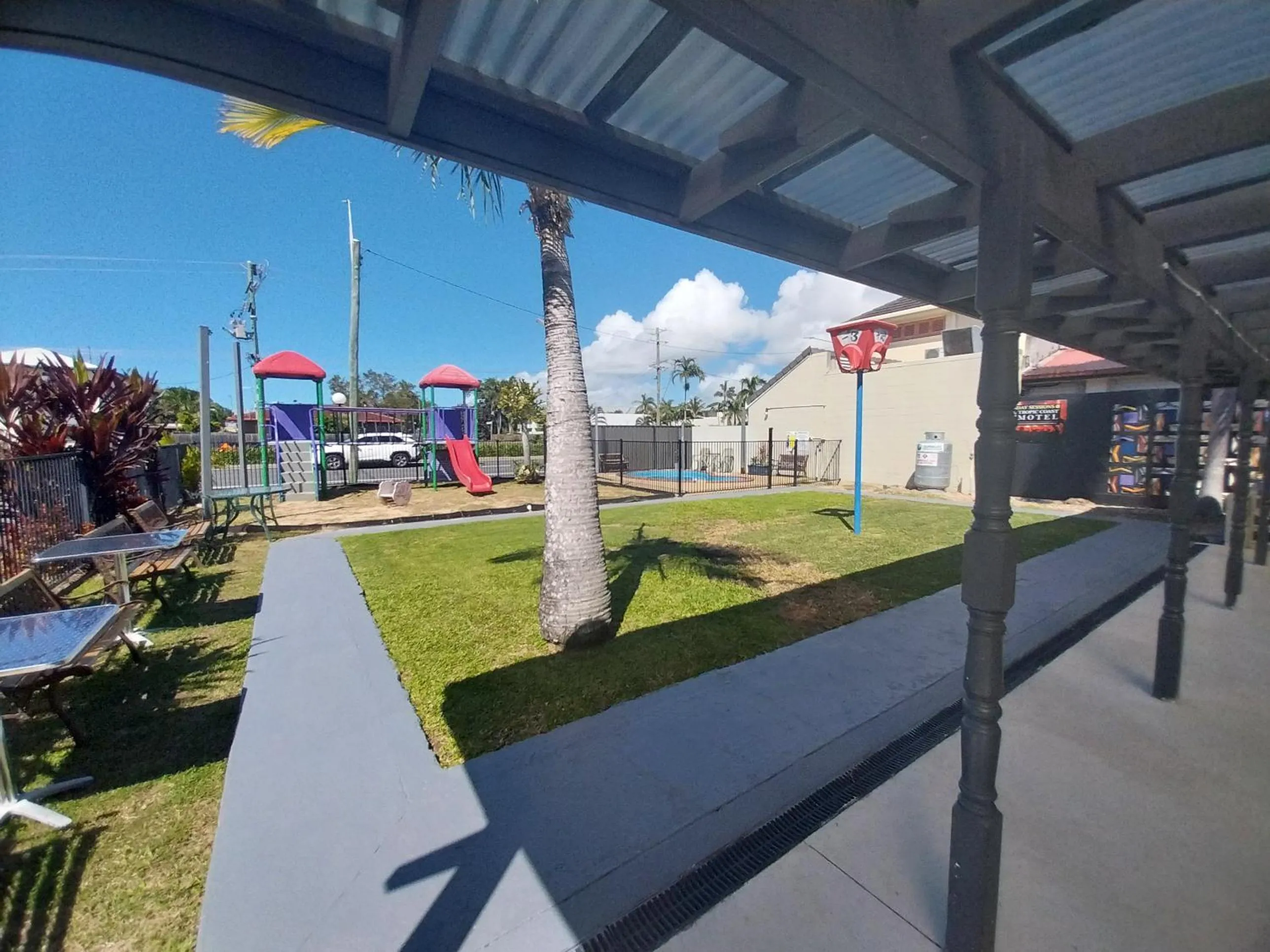 Children play ground in Tropic Coast Motel