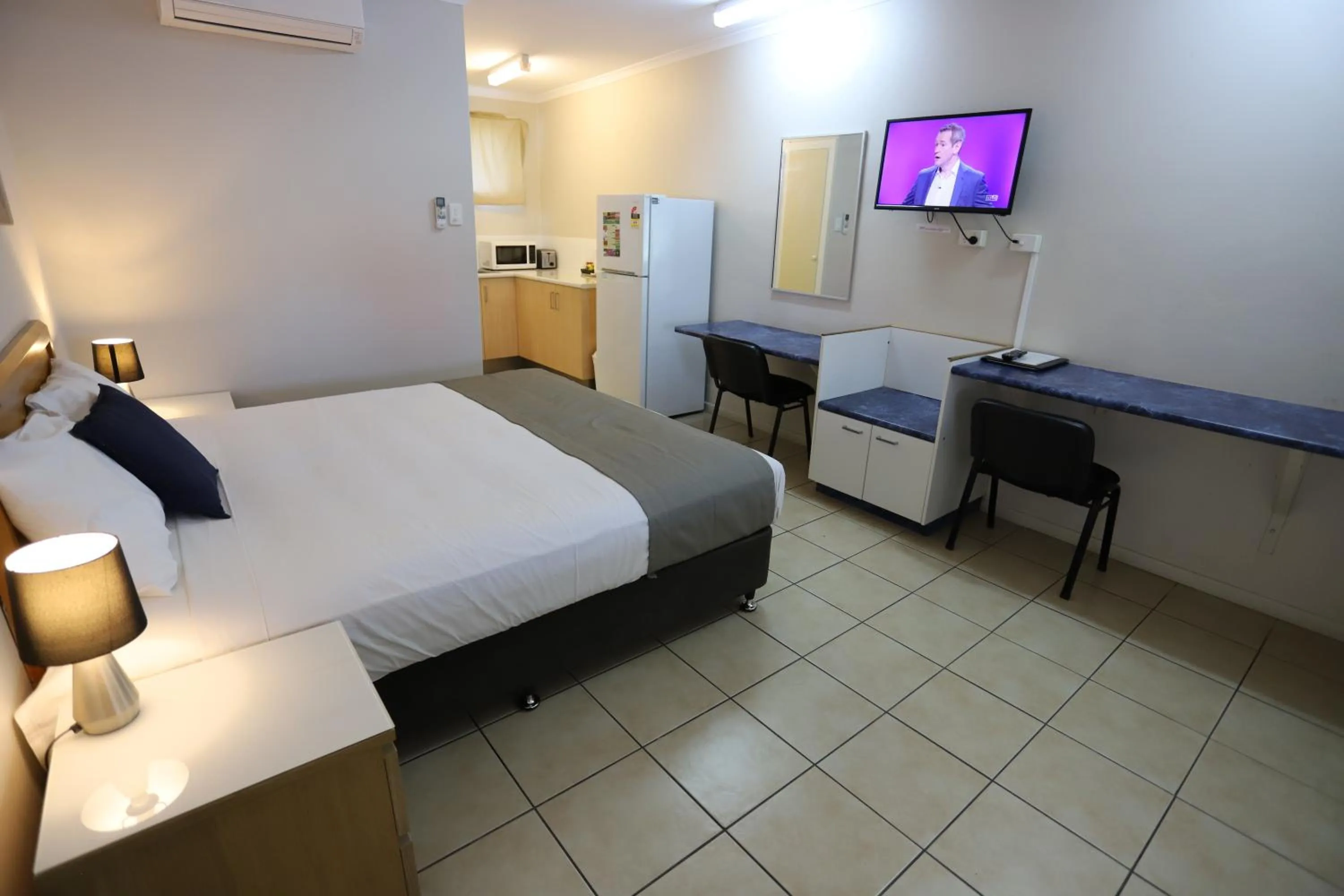 Bed in Tropic Coast Motel