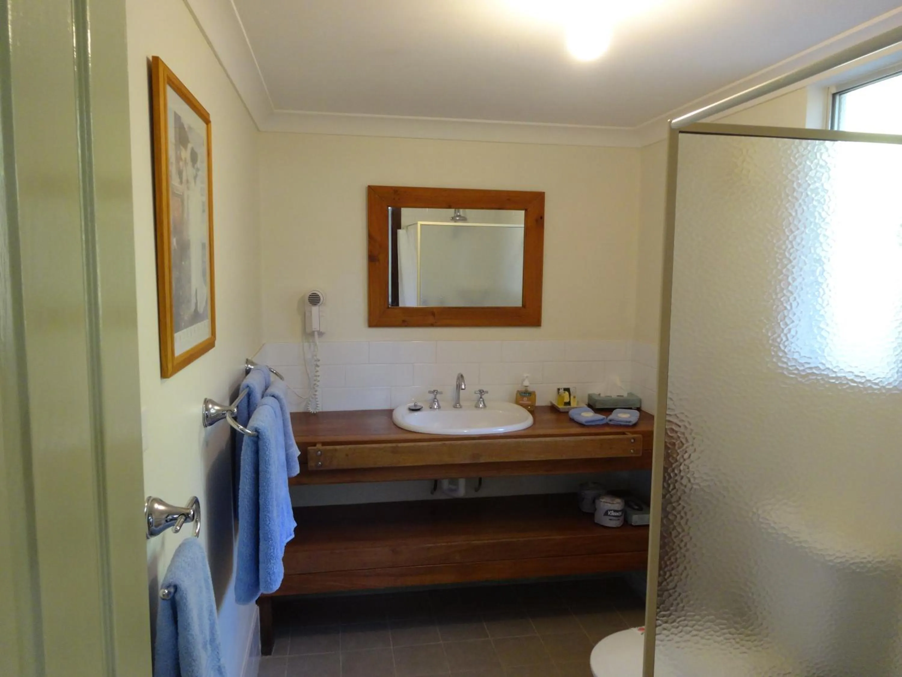 Bathroom in Jarrah Glen Cabins