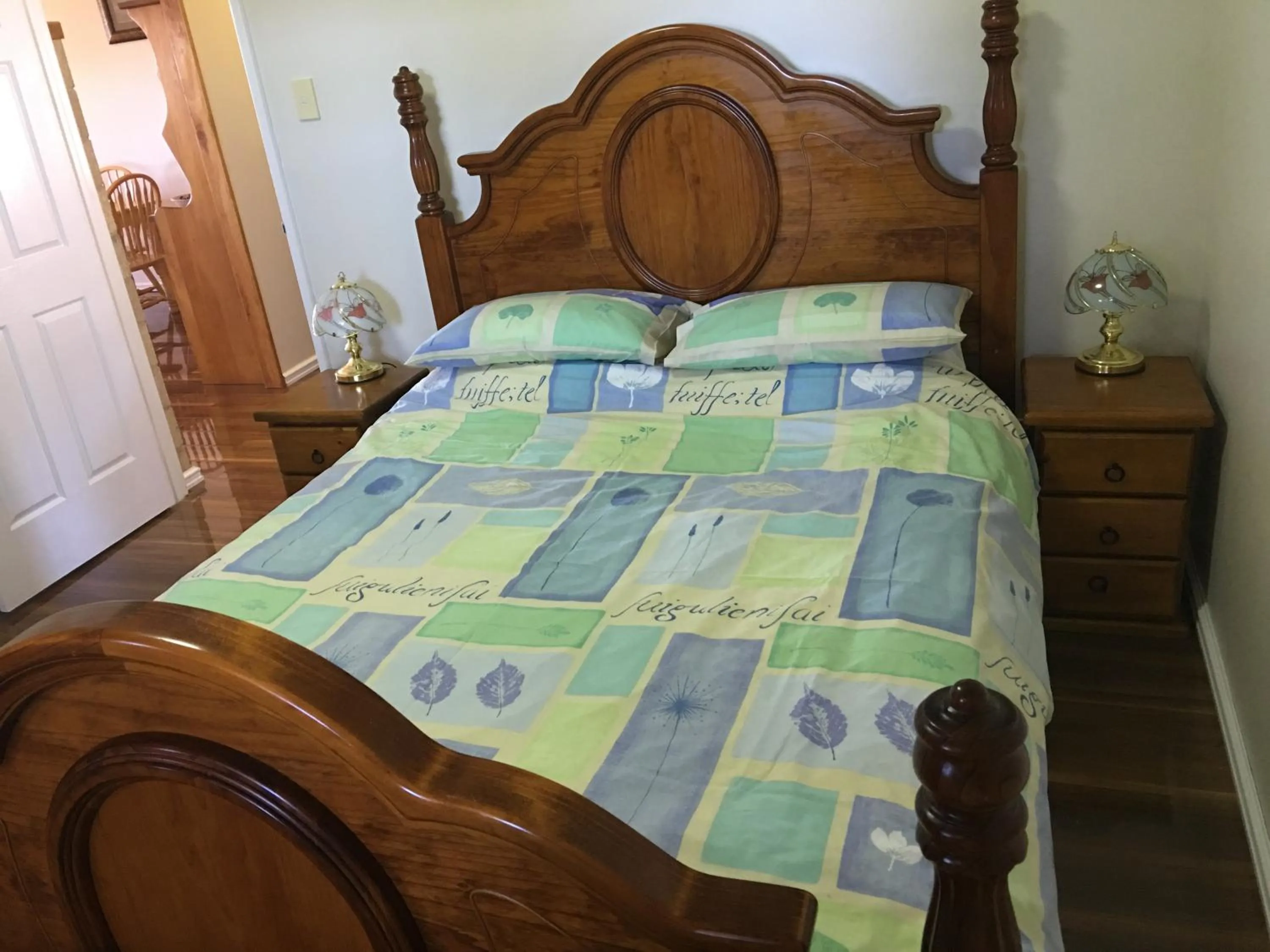 Bedroom, Bed in Jarrah Glen Cabins