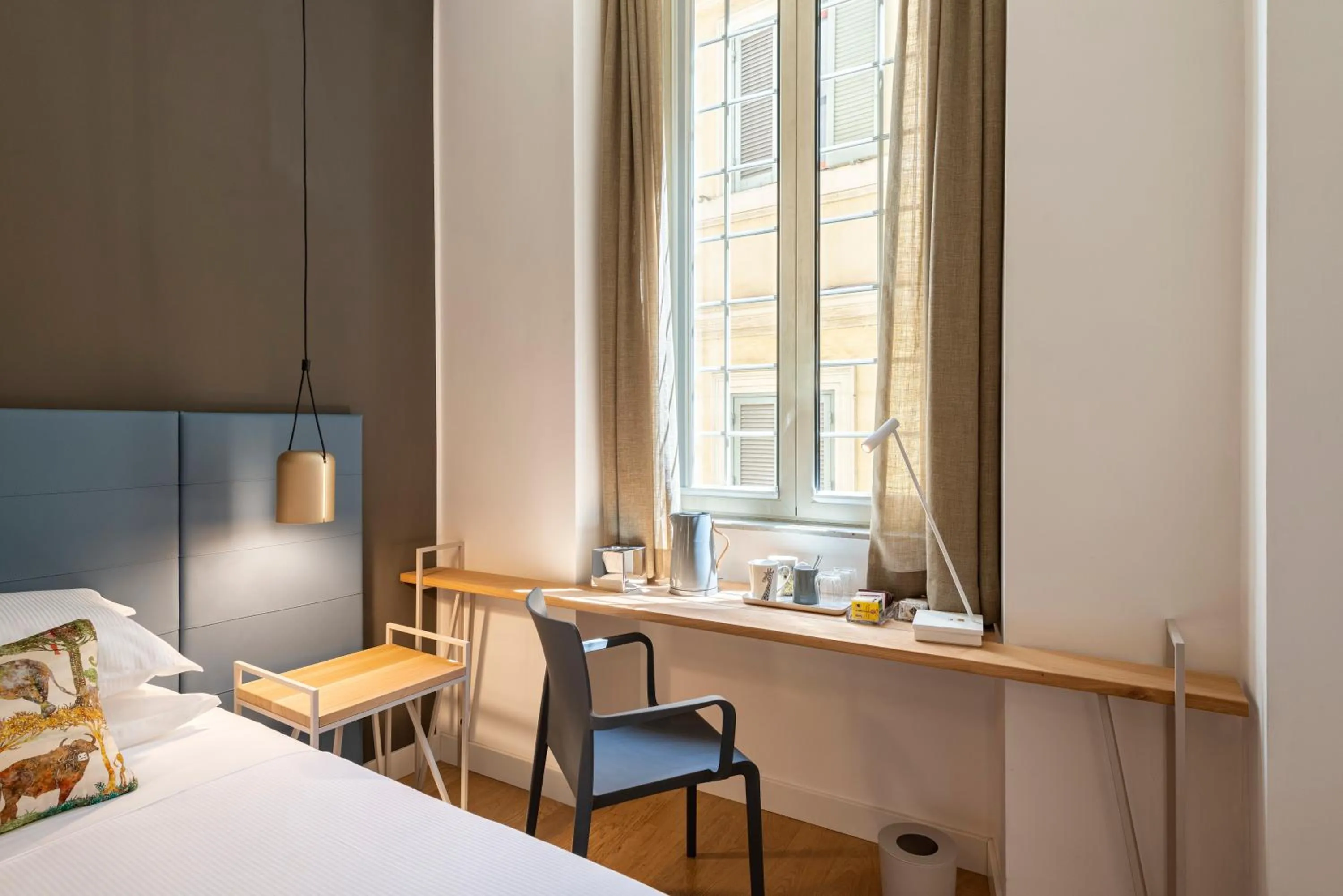 View (from property/room), Bed in Giuditta in Trastevere