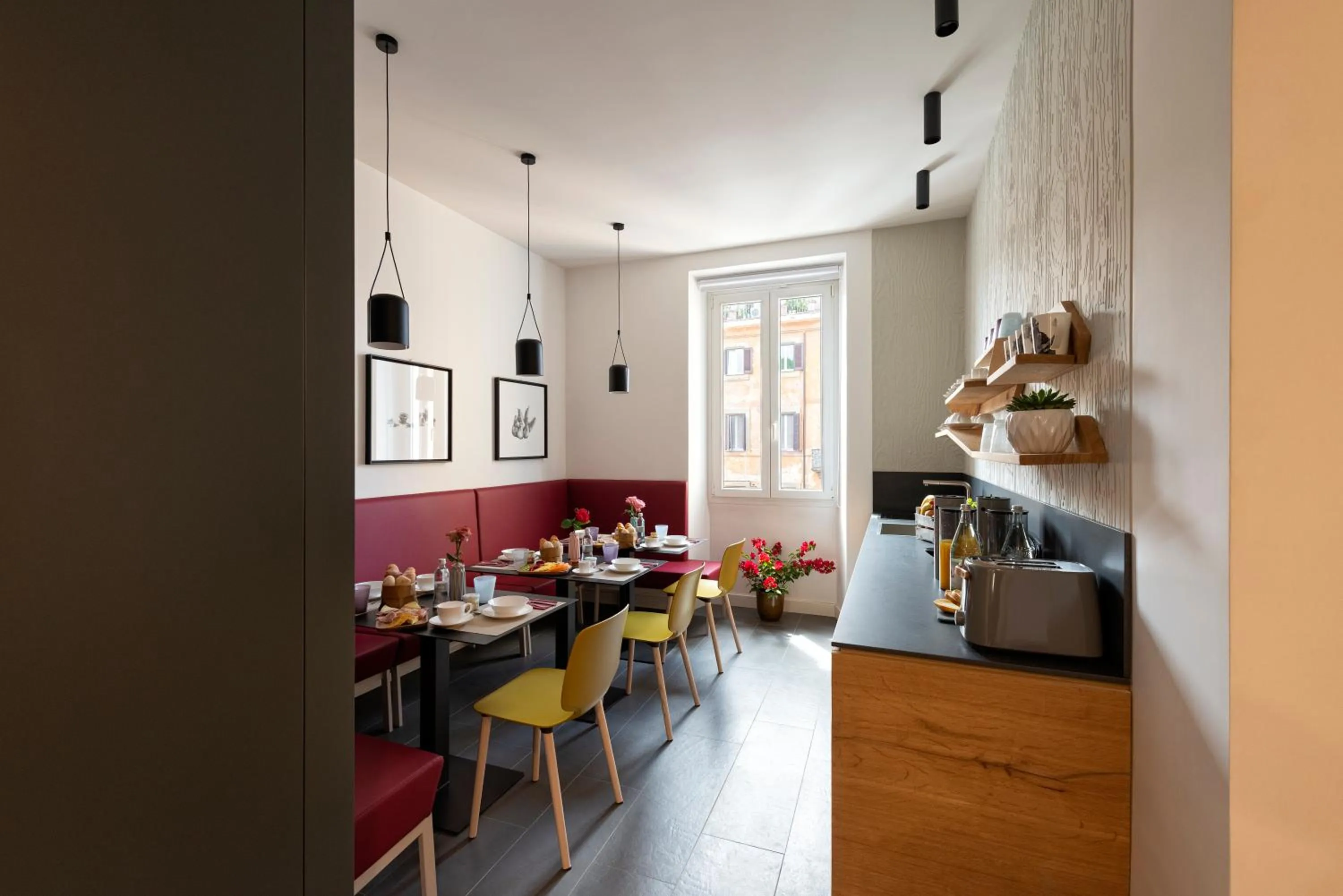 Dining area in Giuditta in Trastevere