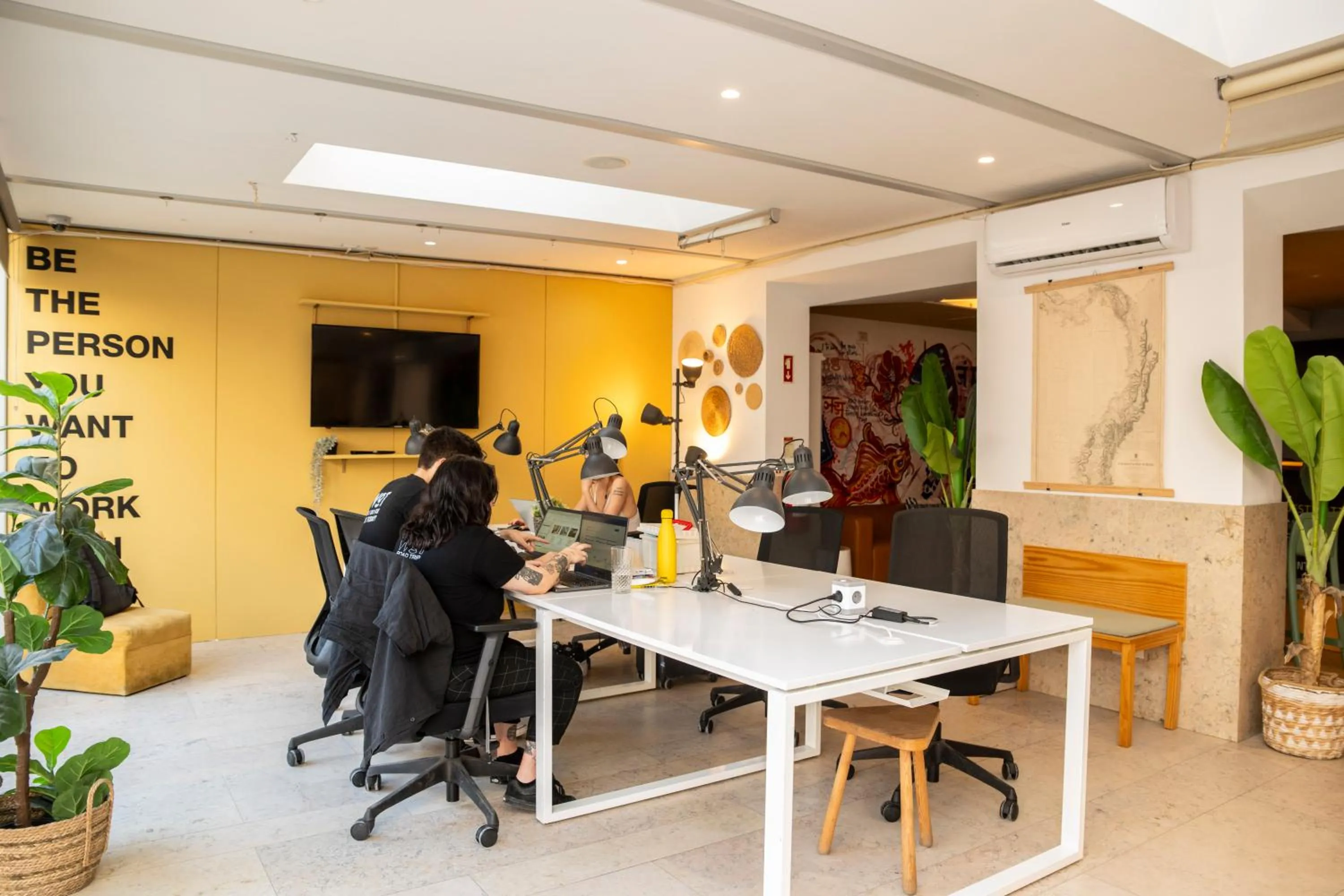 Seating area in WOT Nomad Social