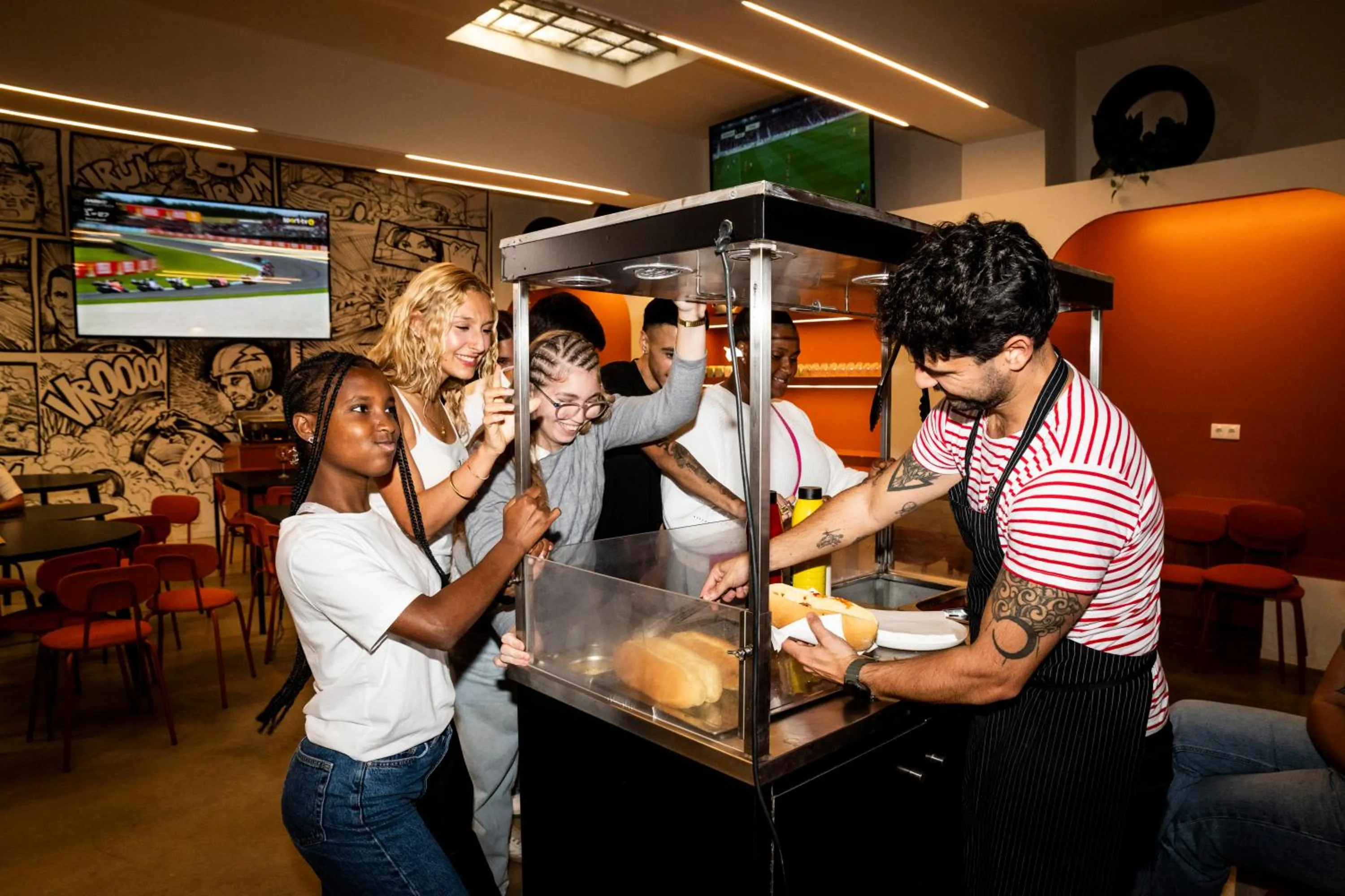 Food and drinks in WOT Nomad Social