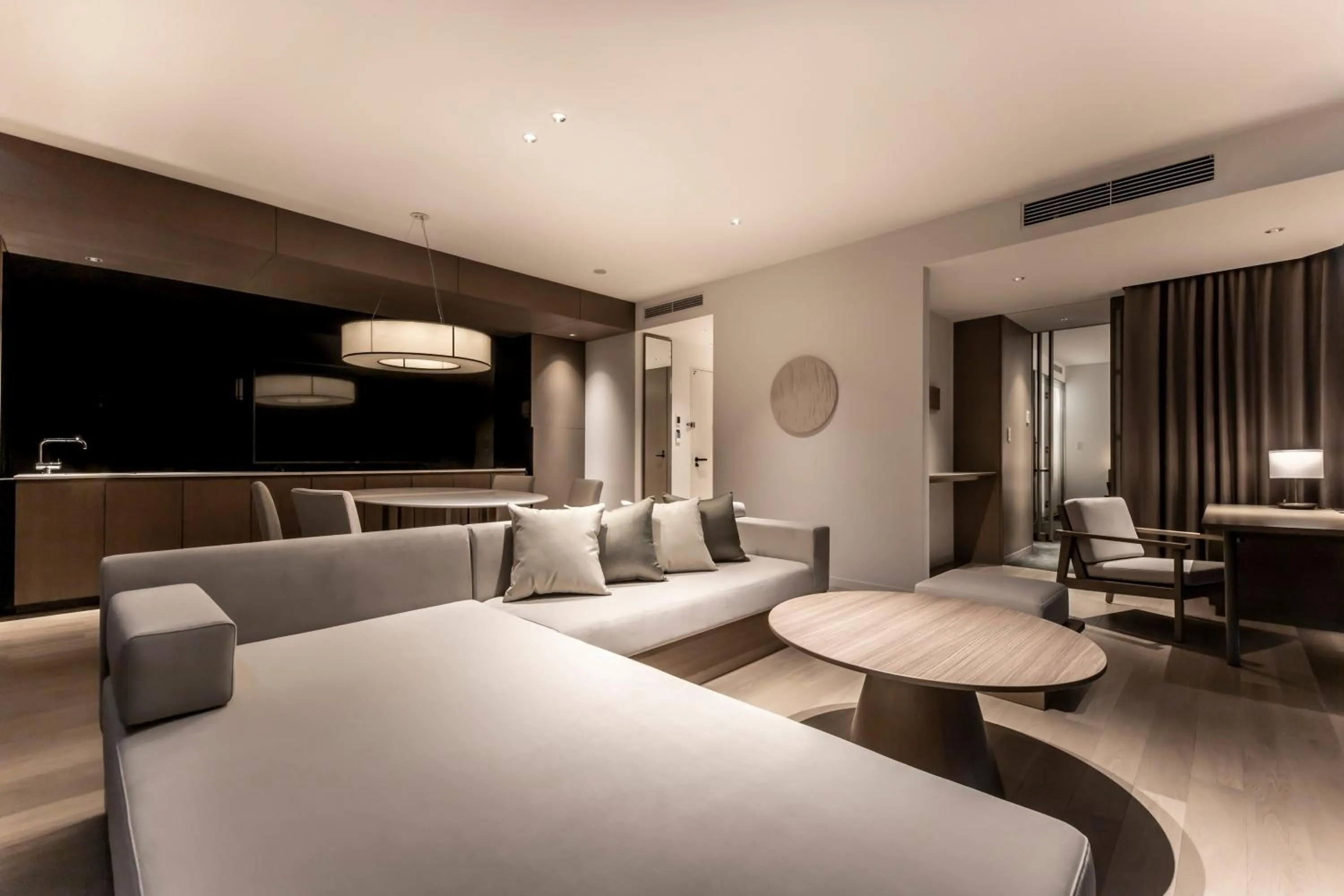 Living room in The Royal Park Hotel Iconic Kyoto