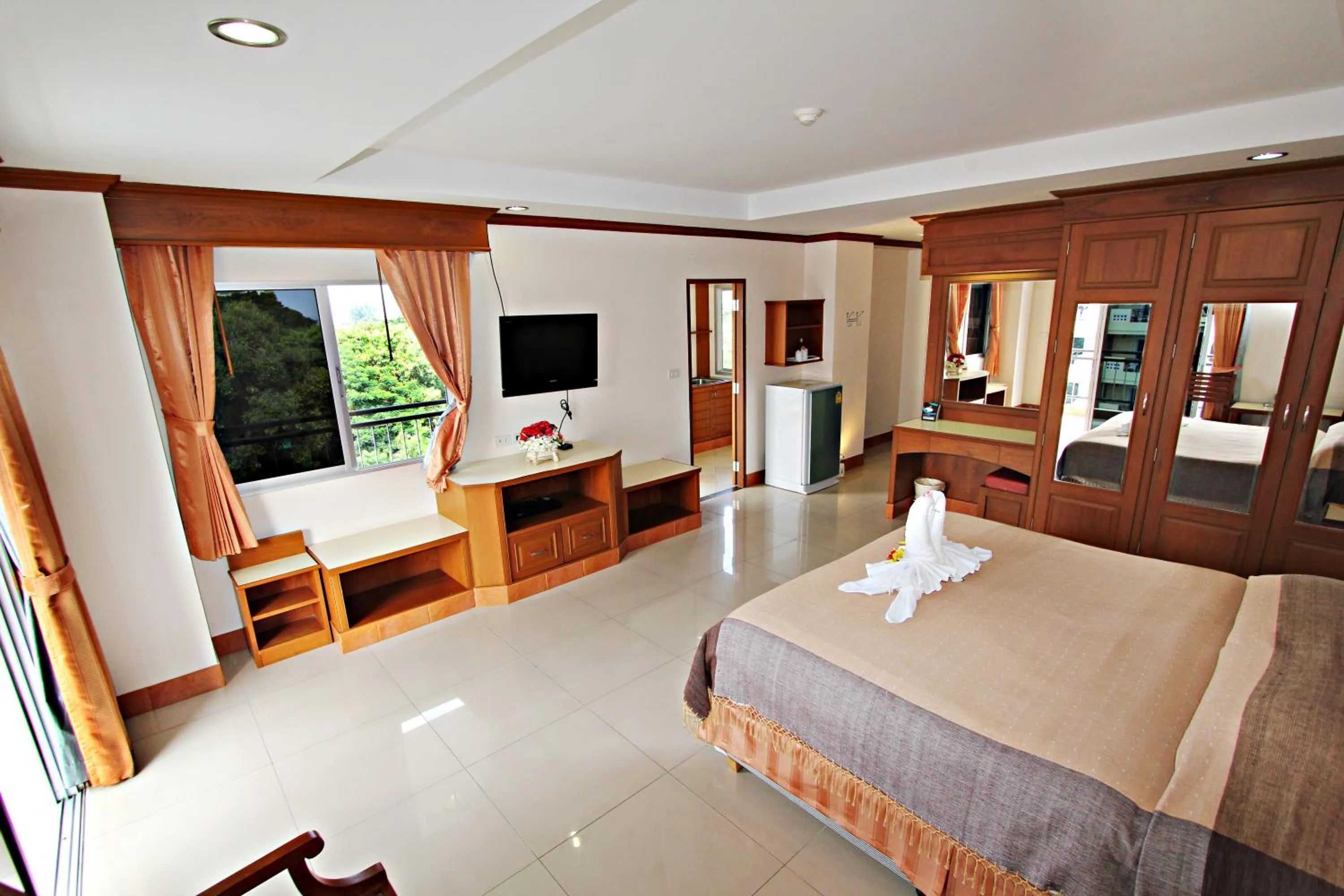 Bed in Lek Villa