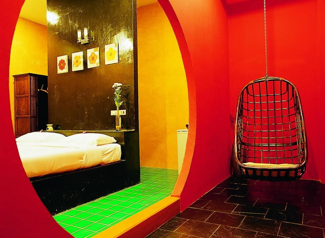 Decorative detail, Bed in Keereeta Resort