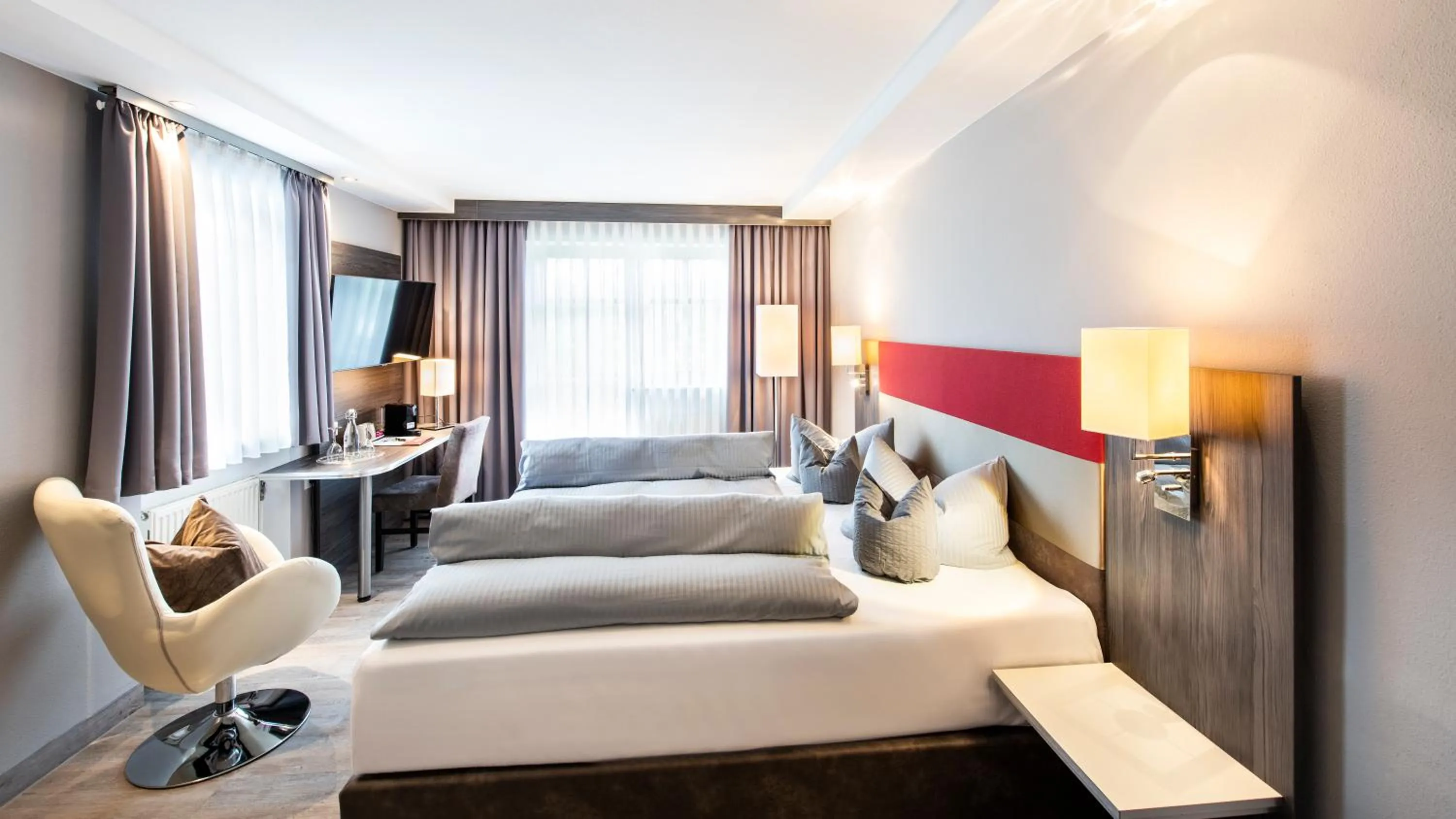 Bed in Sporthotel Bernrieder Hof GmbH