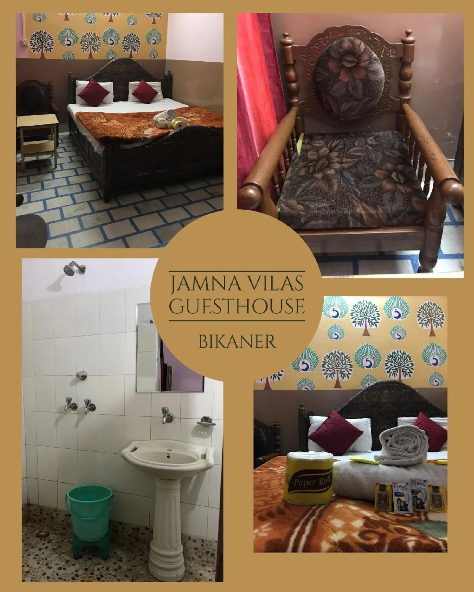 bidet in Jamna Vilas Guest House and Restaurant