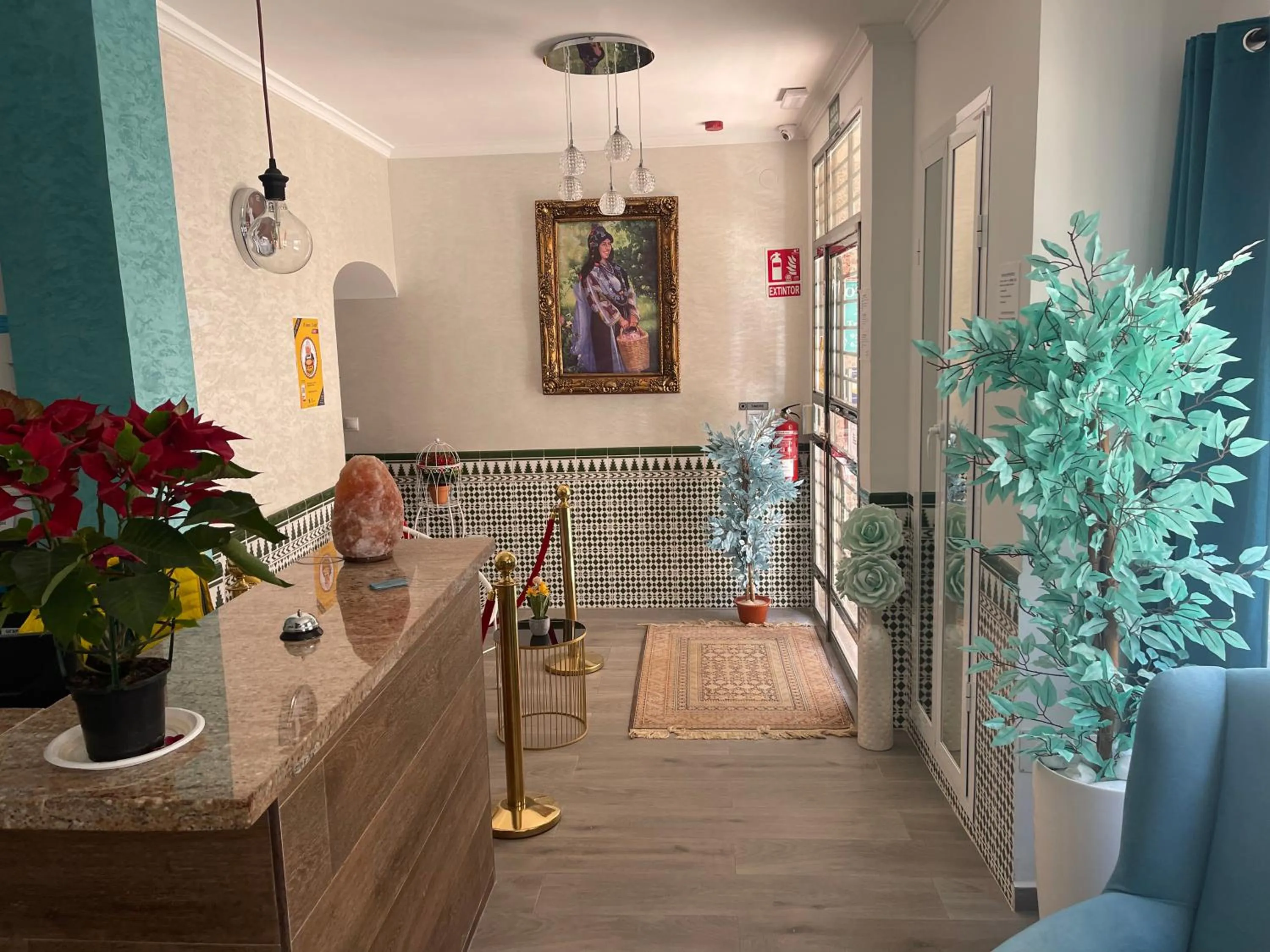 Lobby or reception in Hotel Boutique Andalucia