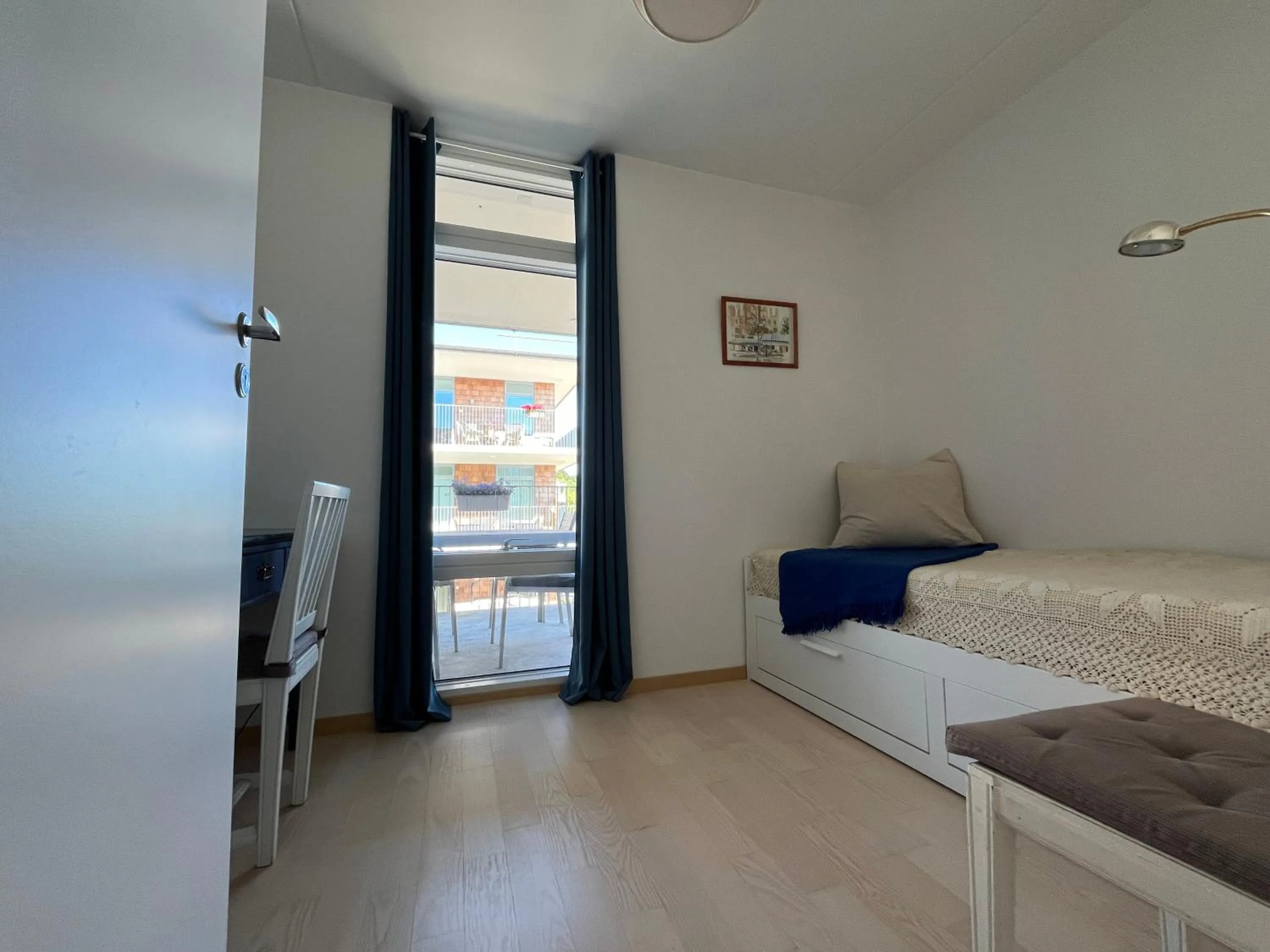 Bedroom, Bed in ÅhusBrygga Apartment Hotel