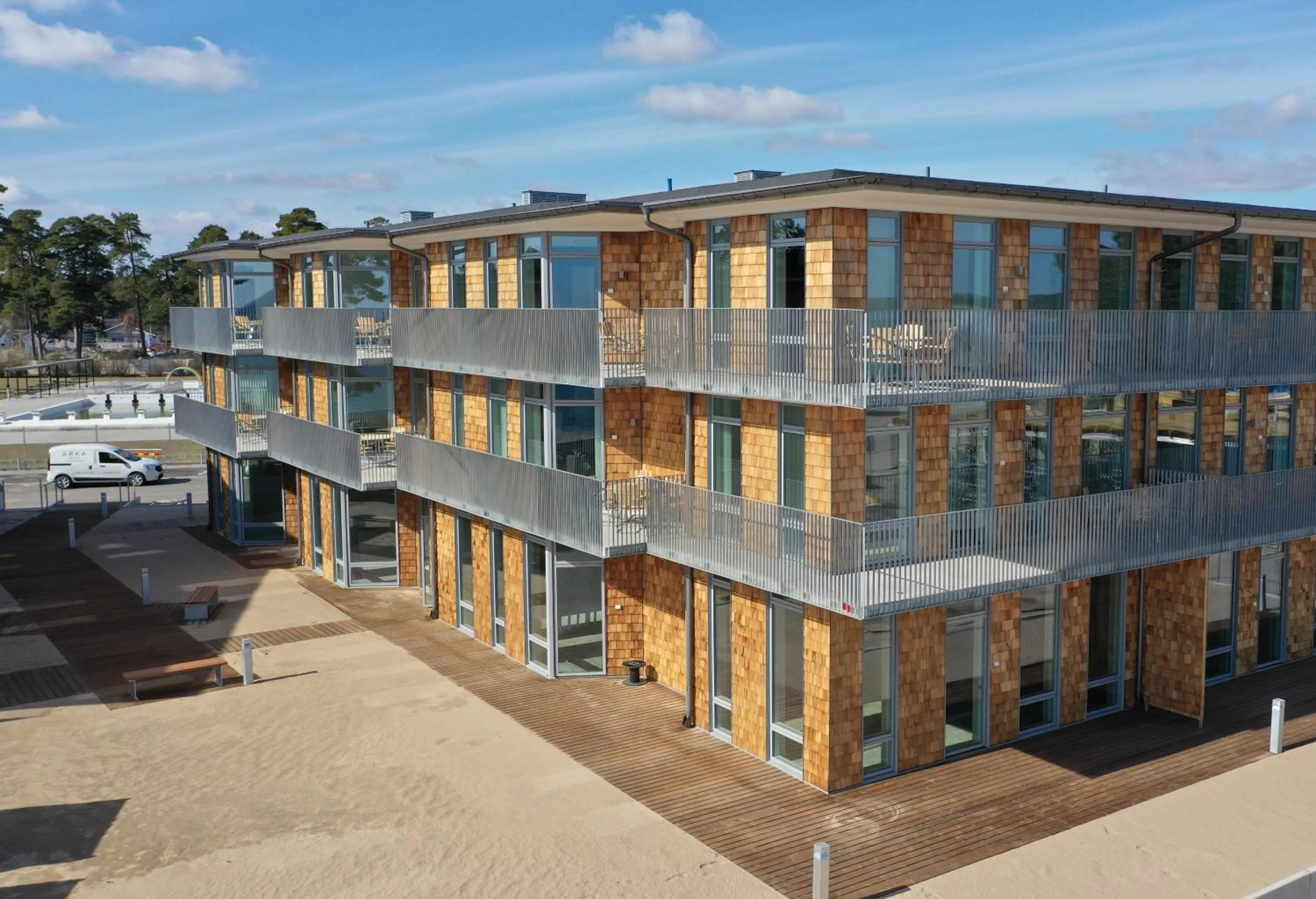 Property building in ÅhusBrygga Apartment Hotel