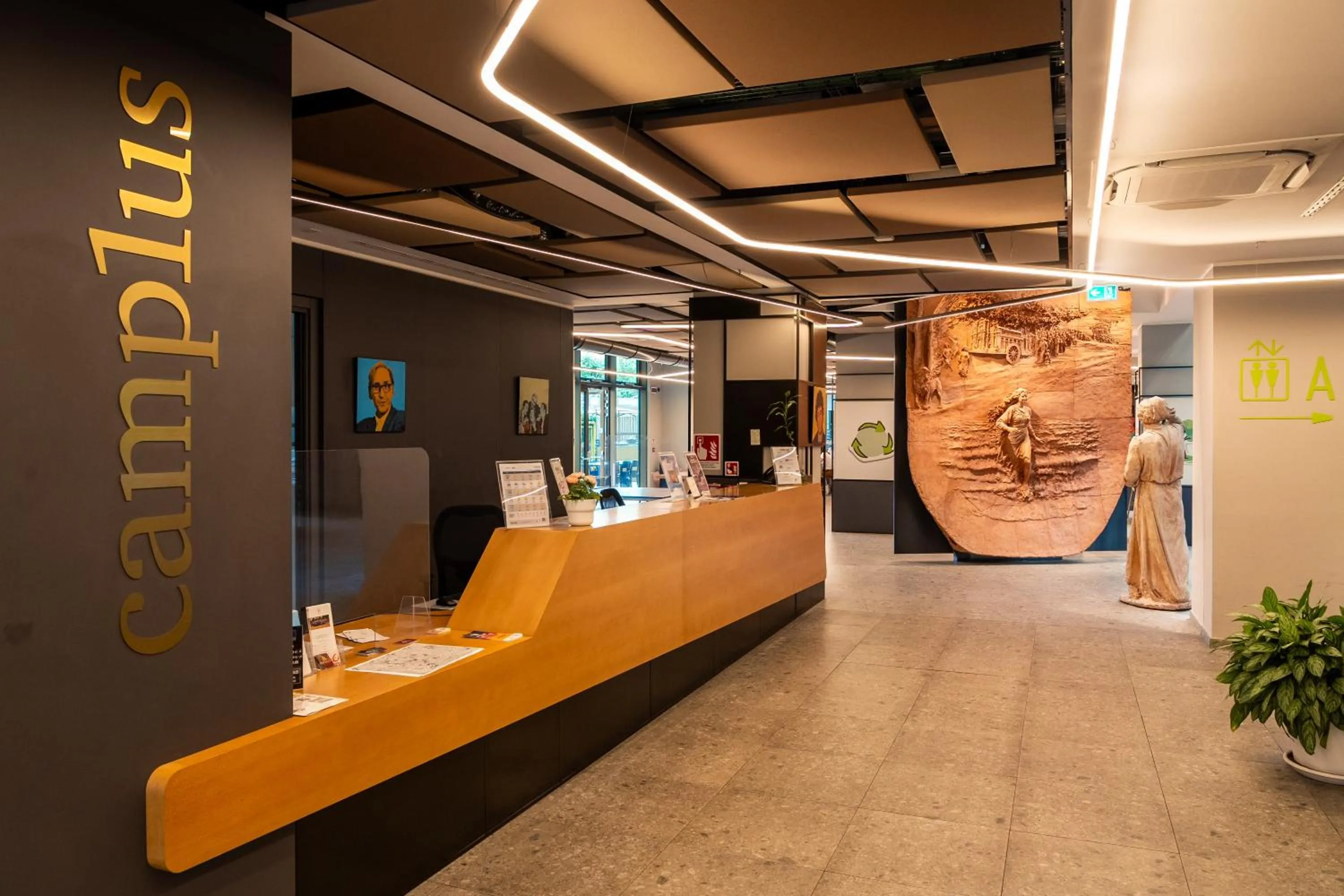 Lobby or reception in Camplus Firenze Fortezza Casa Per Ferie