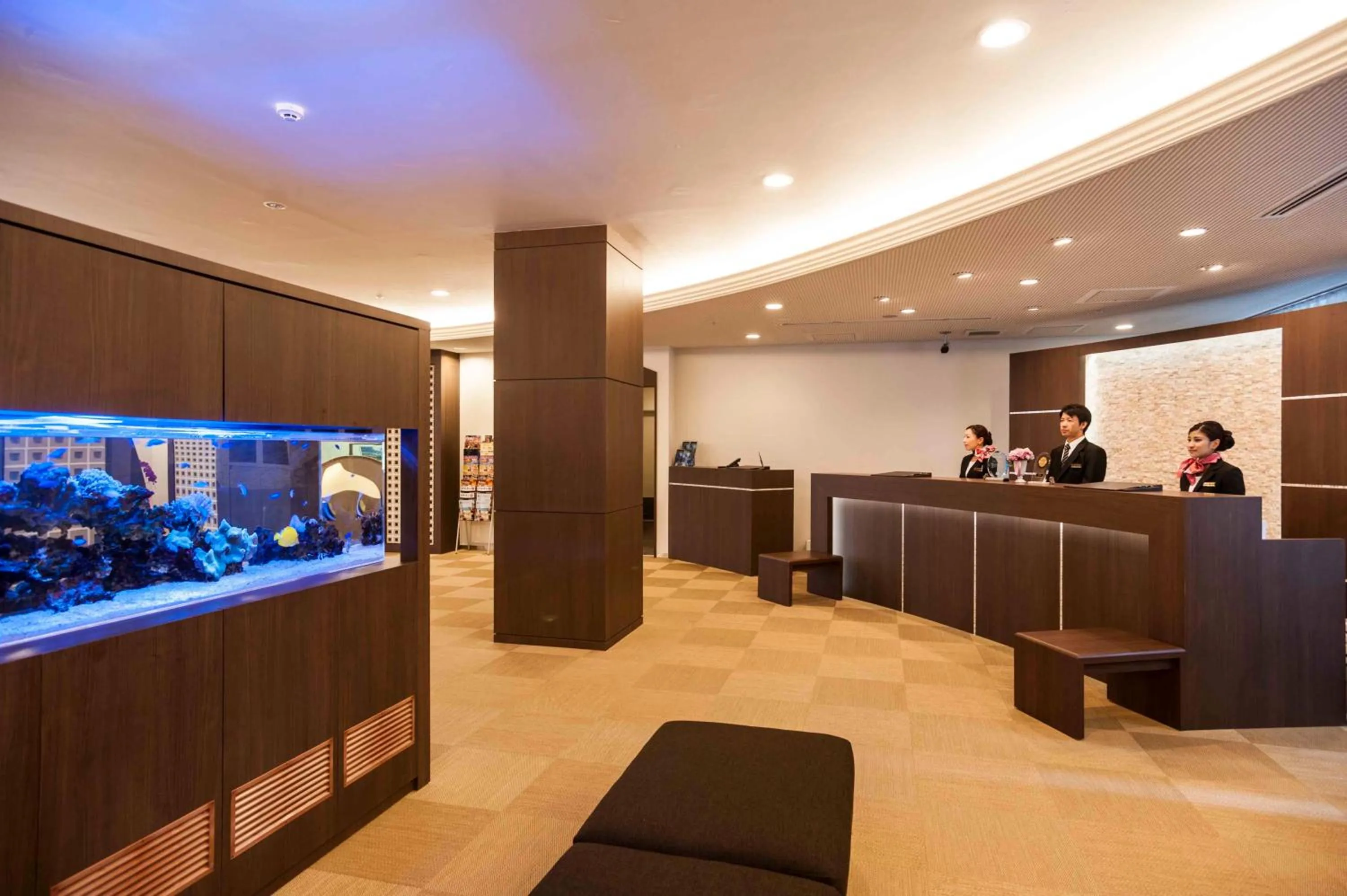 Lobby or reception in Richmond Hotel Naha Kumoji