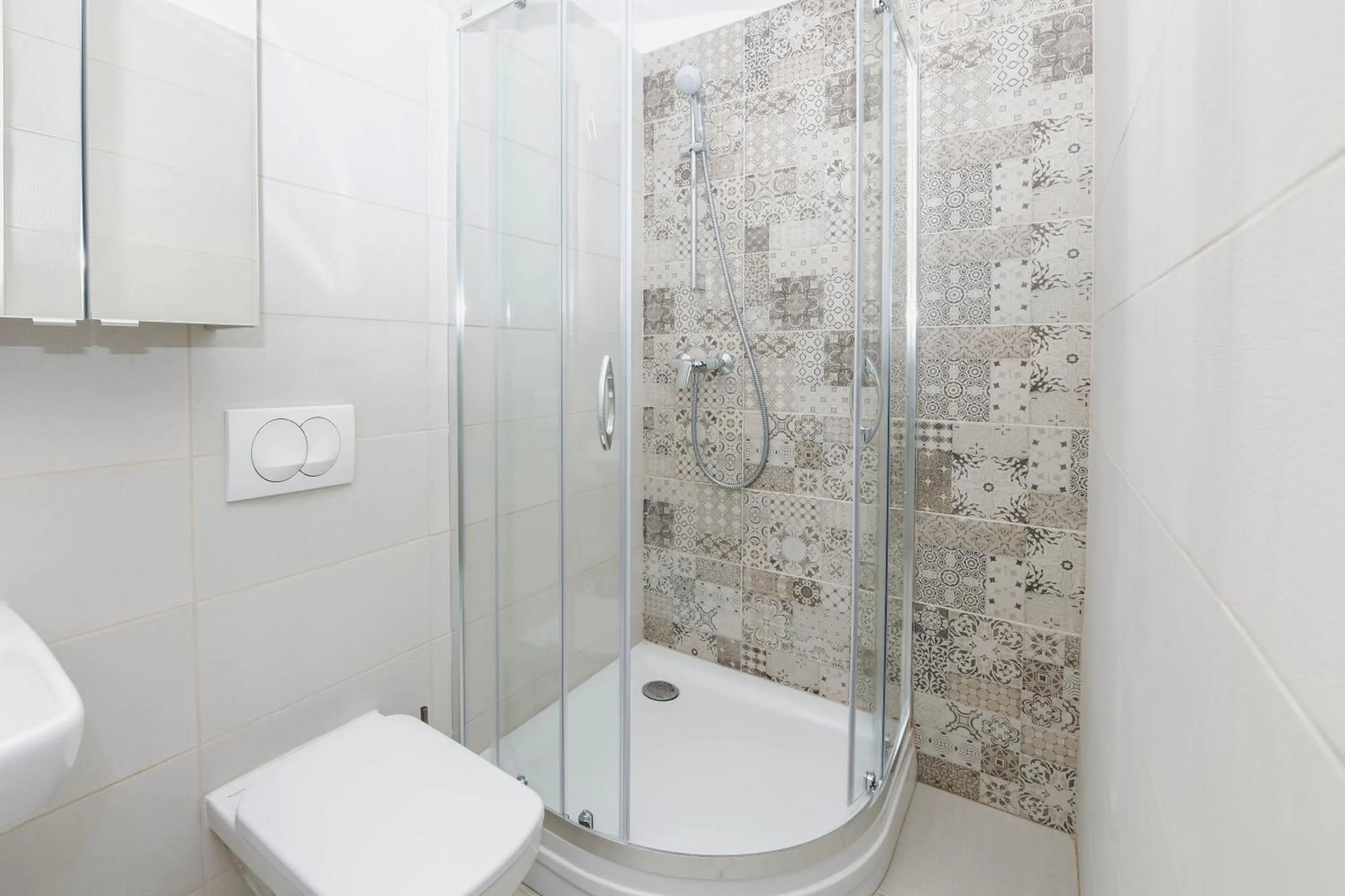 Shower in Elisabeth Downtown Apartments by FirstHost