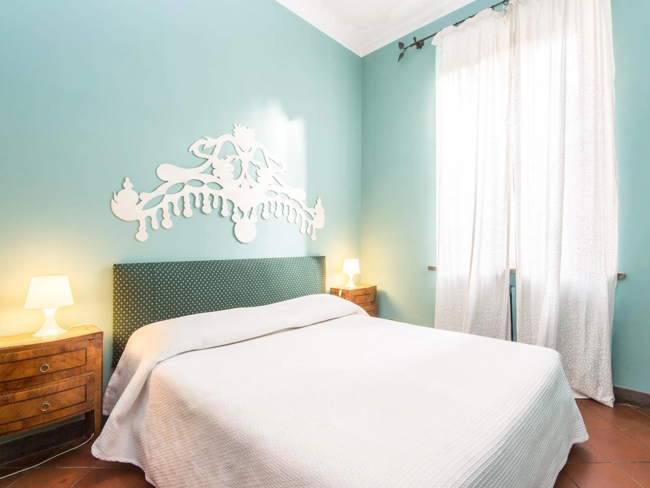 Bed in Campo de Fiori Luxury House