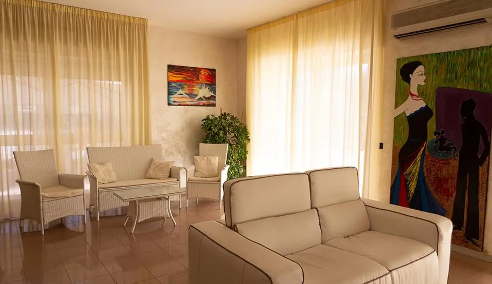 Lobby or reception in Hotel Parthenius Cirella di Diamante