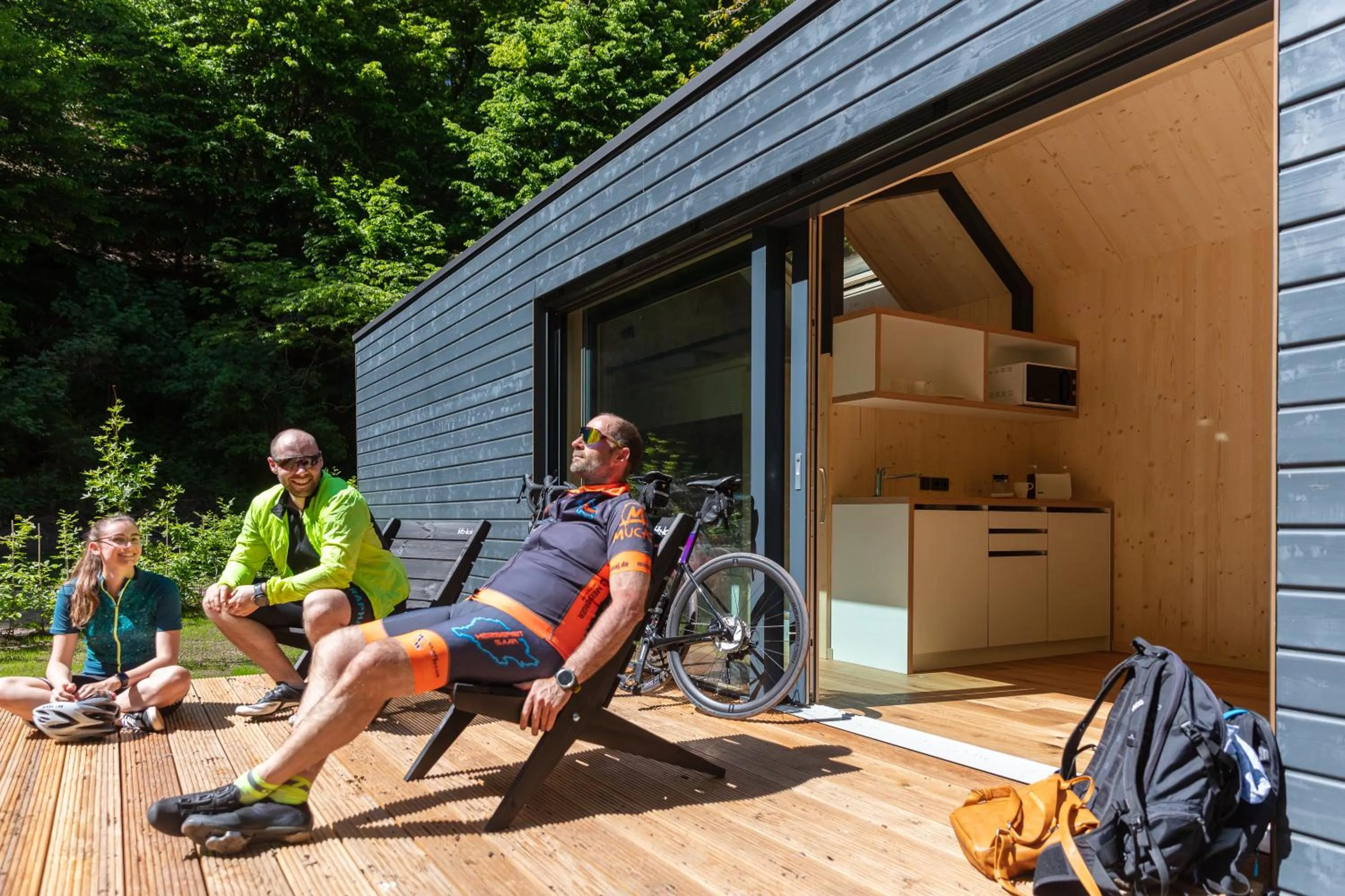 Saarcabin - single occupancy in Saarschleifenlodge