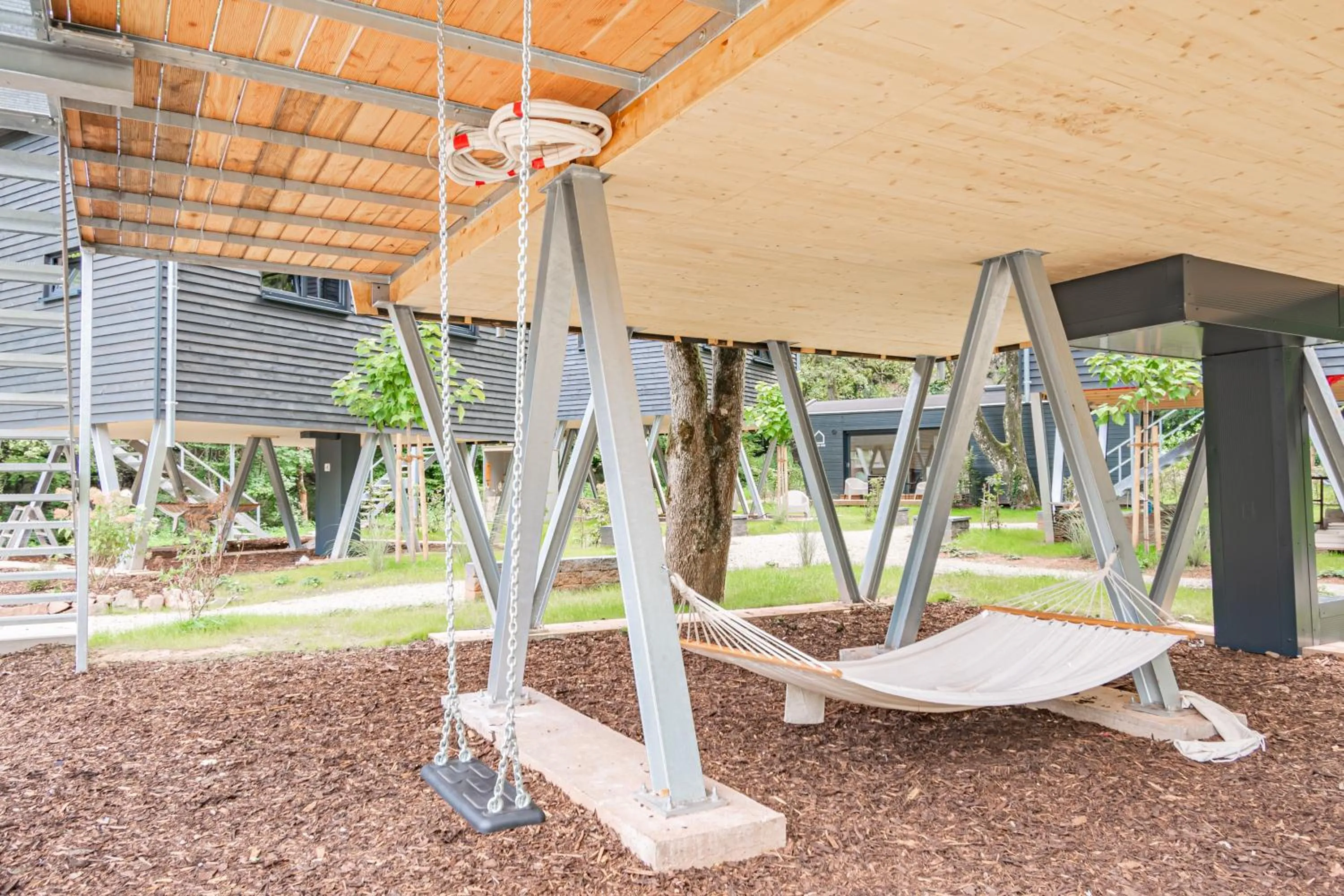 Patio in Saarschleifenlodge
