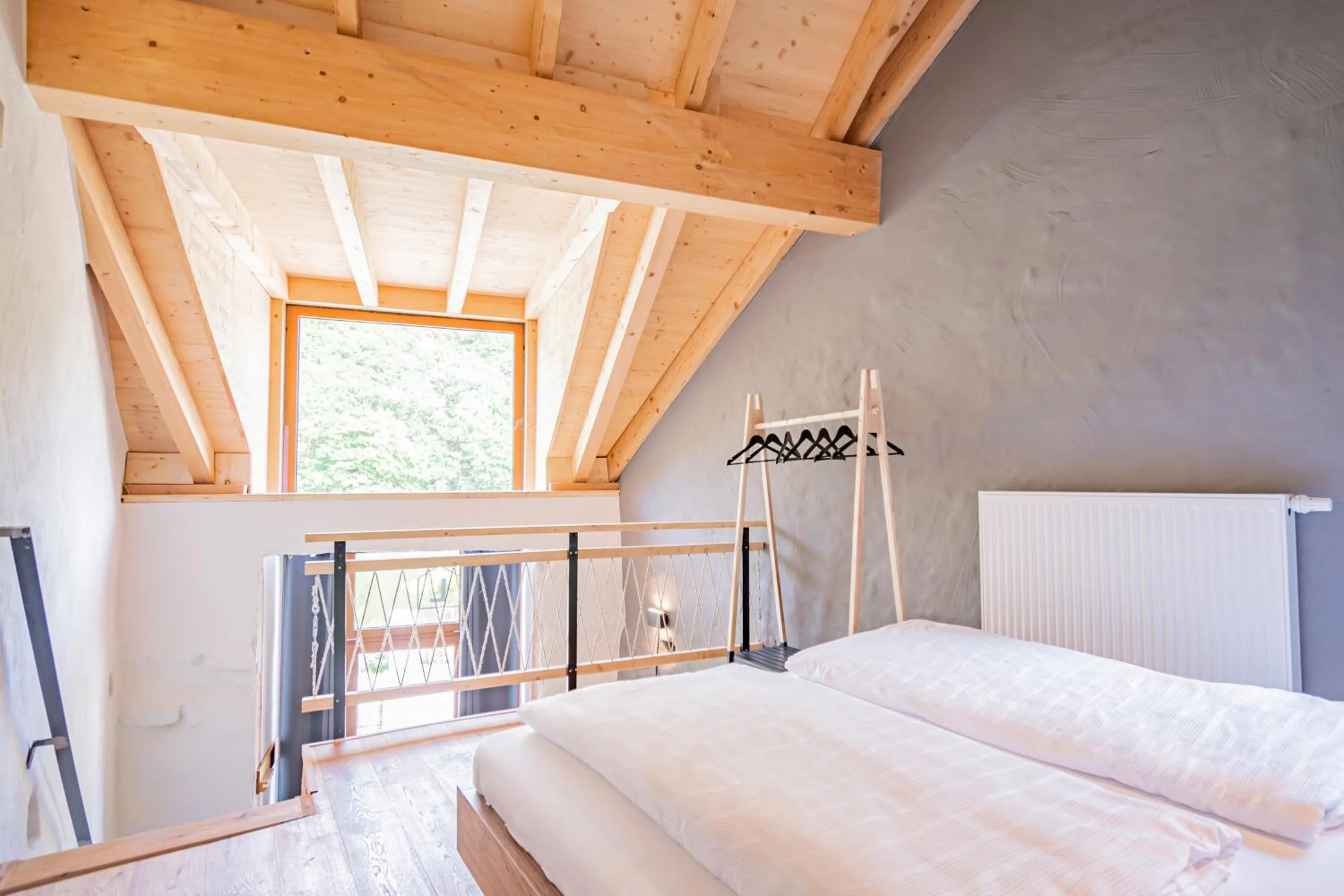 Bed in Saarschleifenlodge