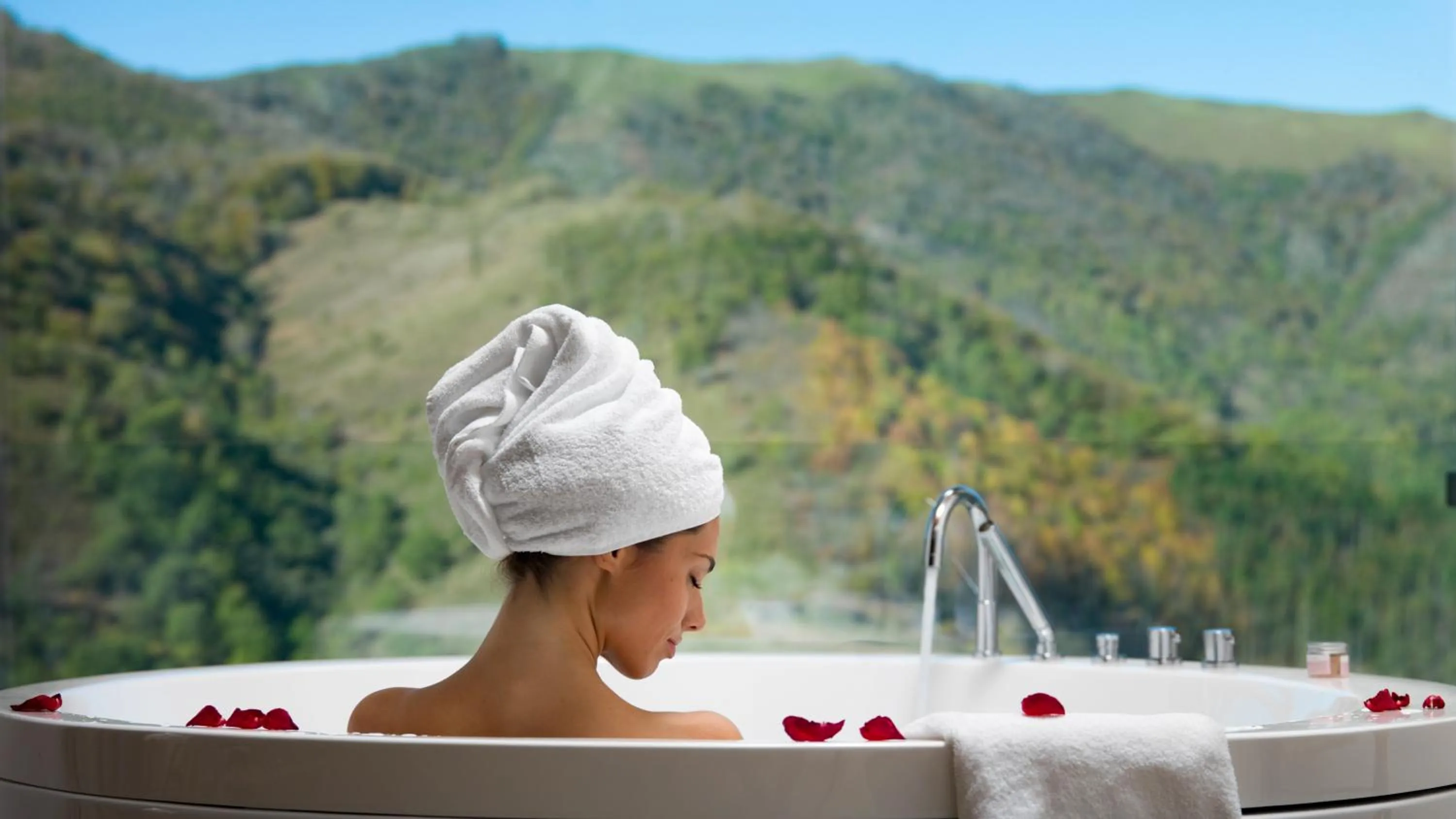 Natural landscape in Arantza Hotela - Boutique Hotel "Adults Only"