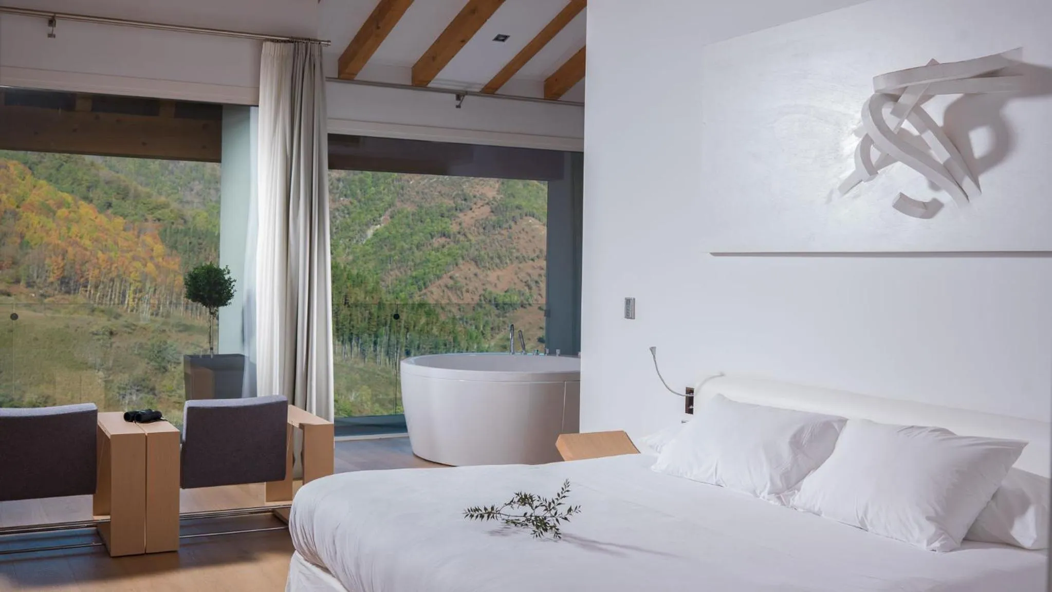 Bed in Arantza Hotela - Boutique Hotel "Adults Only"