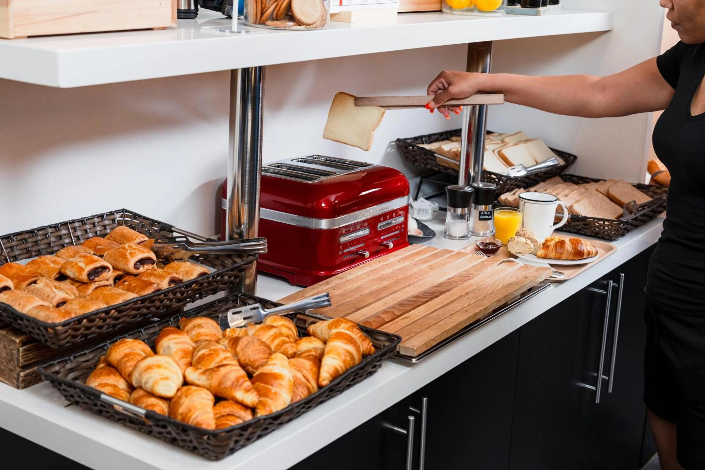 Buffet breakfast in Ibis Budget Málaga Centro
